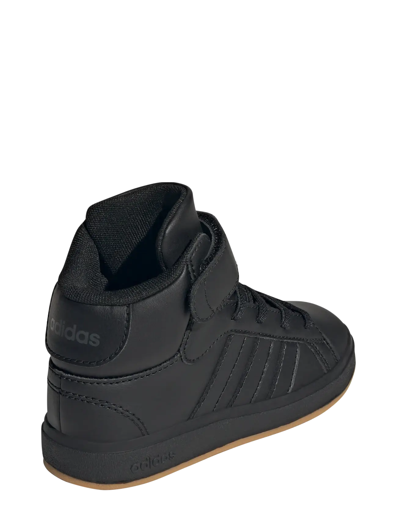 adidas Sportswear - GRAND COURT MID K - niedriger schnitt - cblack/cblack/gresix - 3