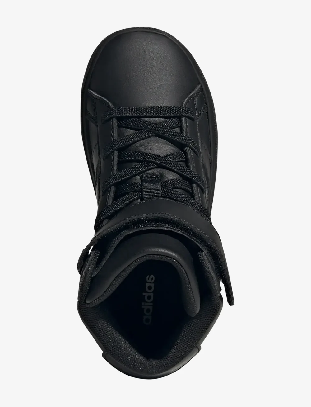 adidas Sportswear - GRAND COURT MID K - low-top sneakers - cblack/cblack/gresix - 4