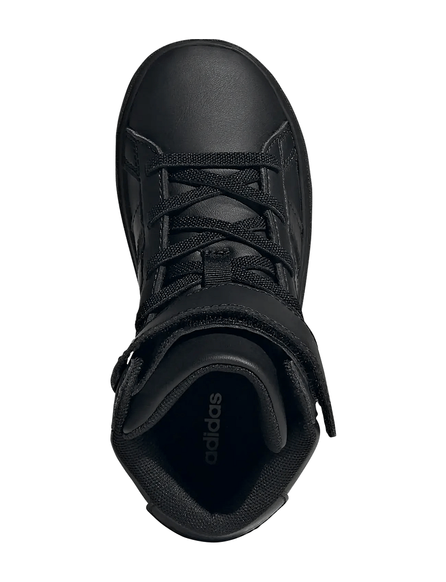 adidas Sportswear - GRAND COURT MID K - niedriger schnitt - cblack/cblack/gresix - 4