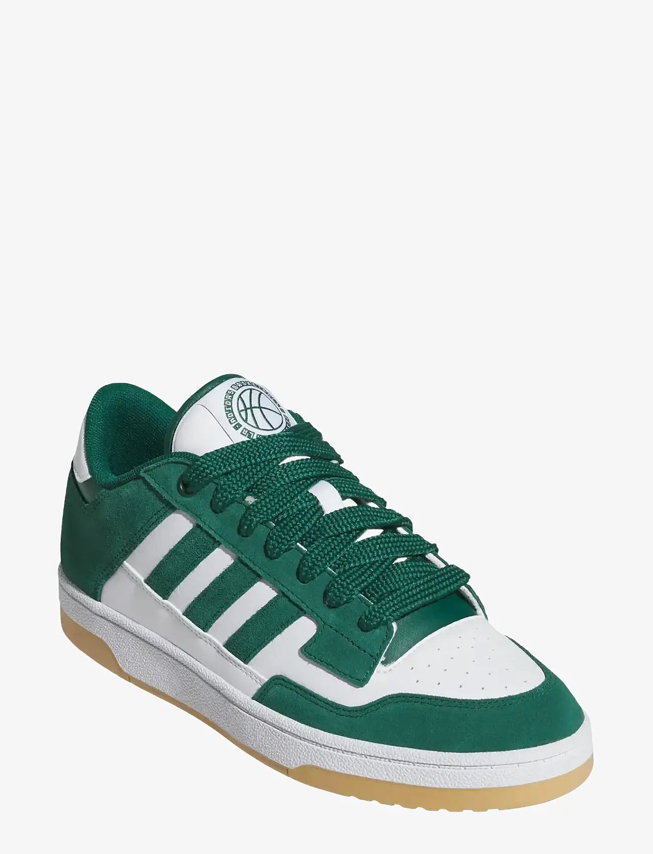 adidas Sportswear - RAPID COURT LOW - lave sneakers - cgreen/ftwwht/gum3 - 0
