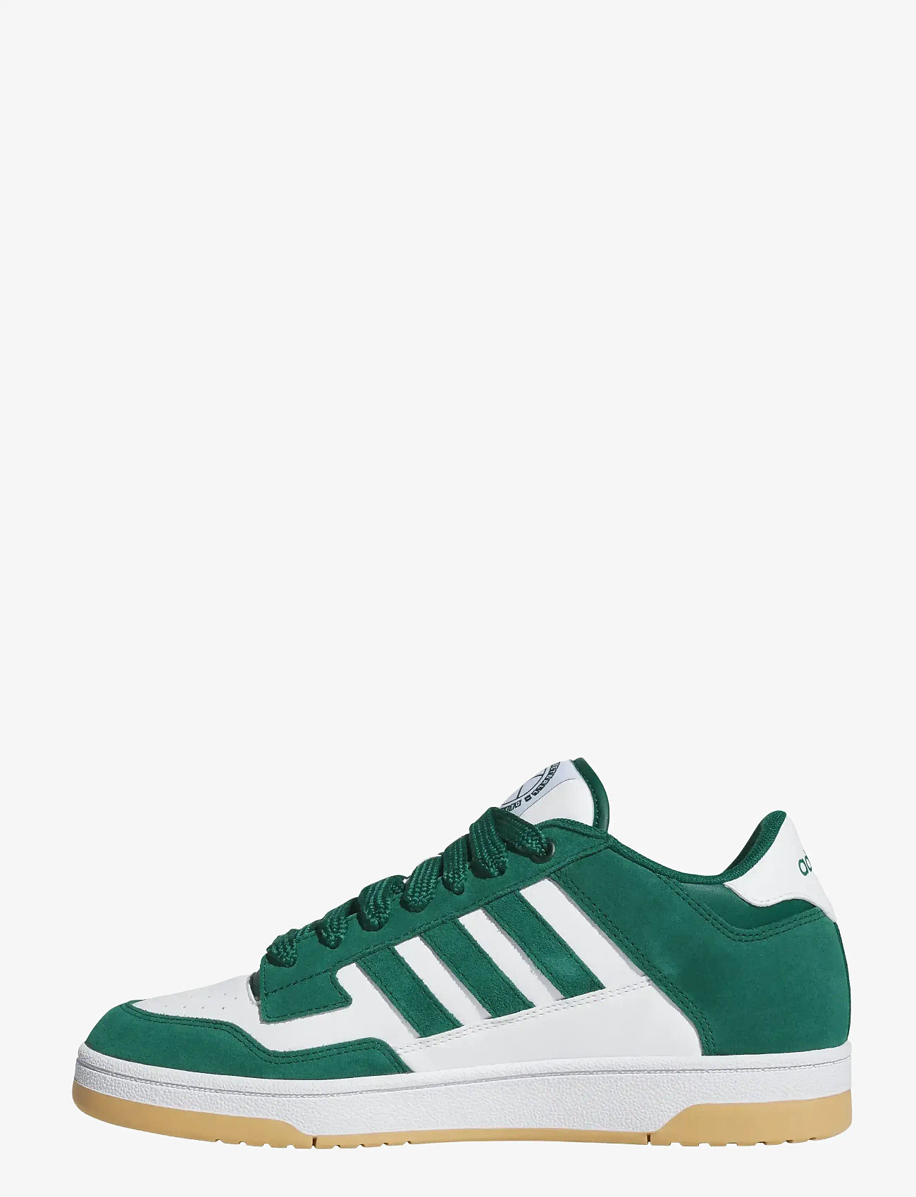 adidas Sportswear - RAPID COURT LOW - lave sneakers - cgreen/ftwwht/gum3 - 2