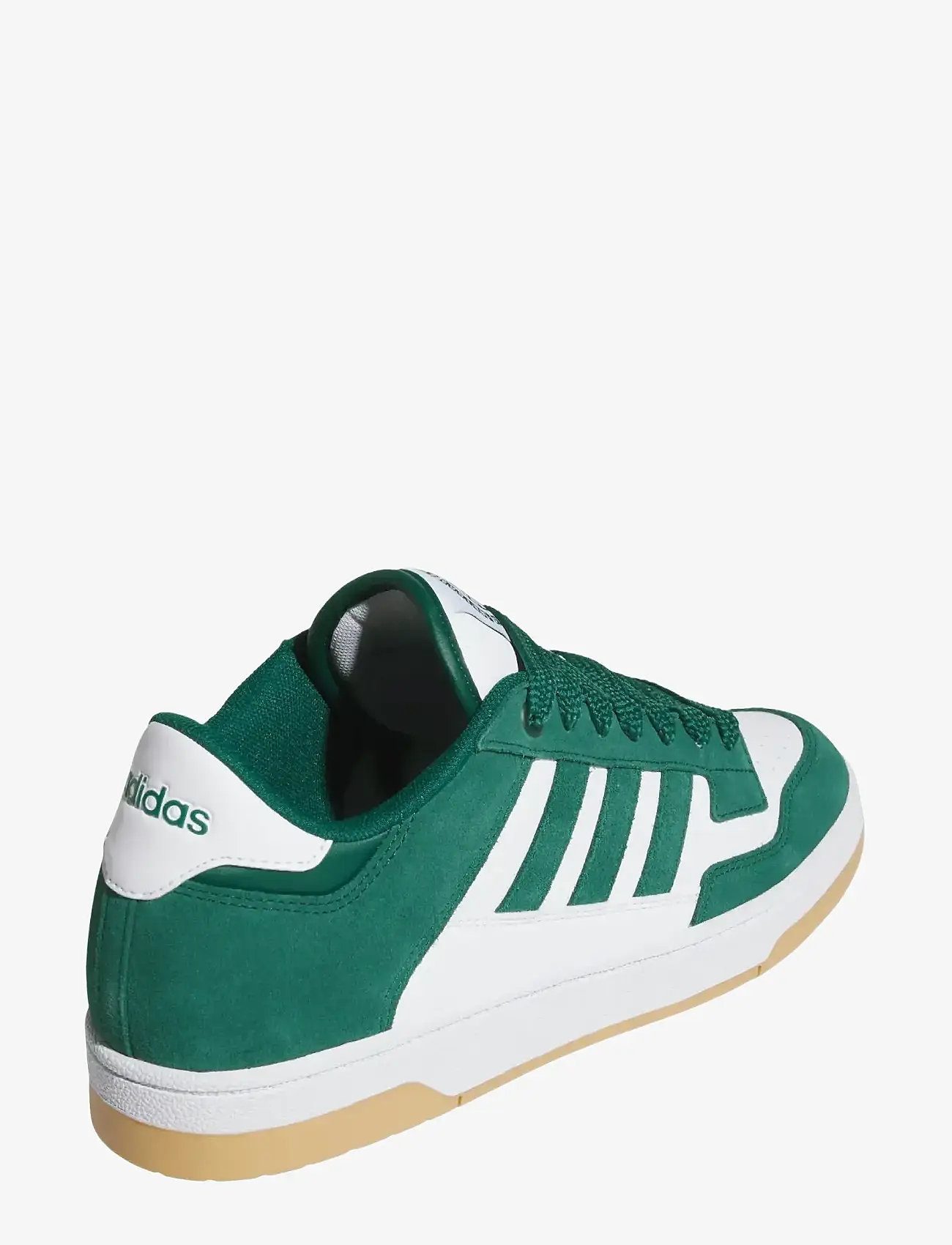 adidas Sportswear - RAPID COURT LOW - lave sneakers - cgreen/ftwwht/gum3 - 3