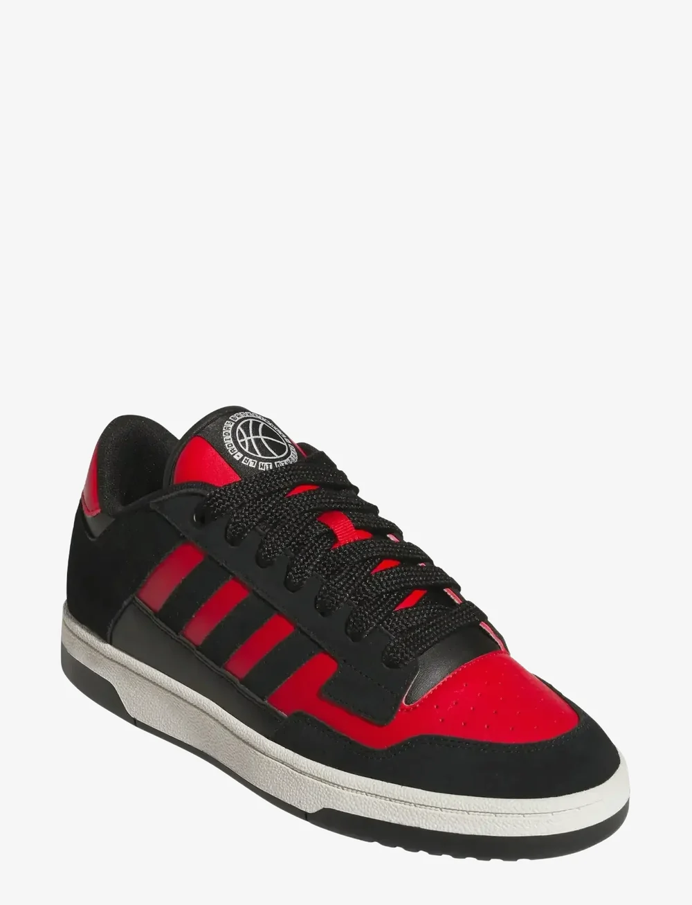 adidas Sportswear - RAPID COURT LOW - lave sneakers - cblack/colred/cwhite - 0