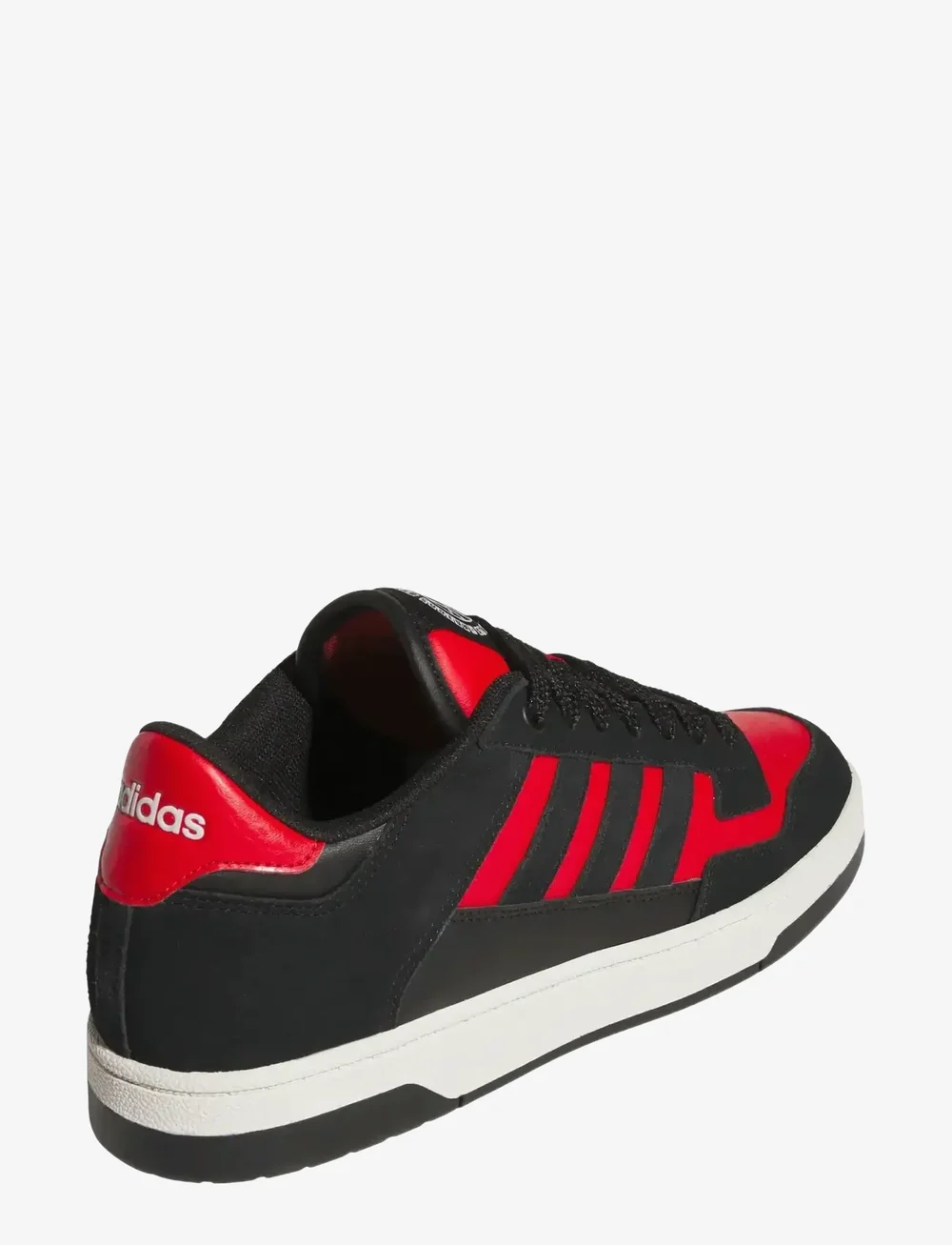 adidas Sportswear - RAPID COURT LOW - lave sneakers - cblack/colred/cwhite - 3