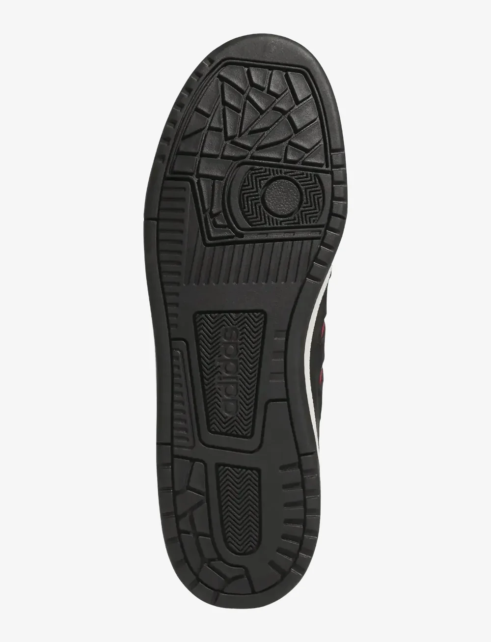 adidas Sportswear - RAPID COURT LOW - lave sneakers - cblack/colred/cwhite - 5