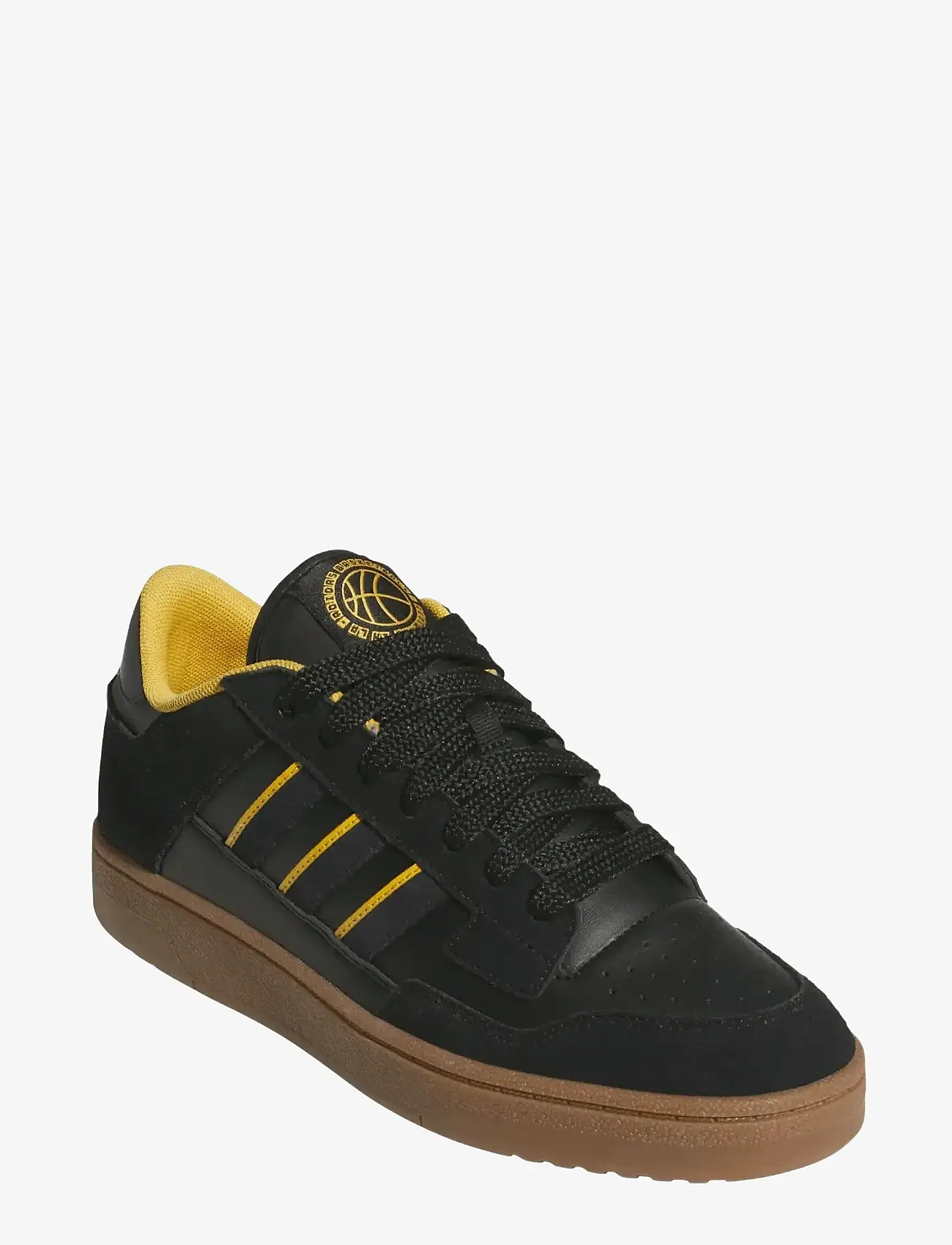 adidas Sportswear - RAPID COURT LOW - lave sneakers - cblack/aurbla/supcol - 0