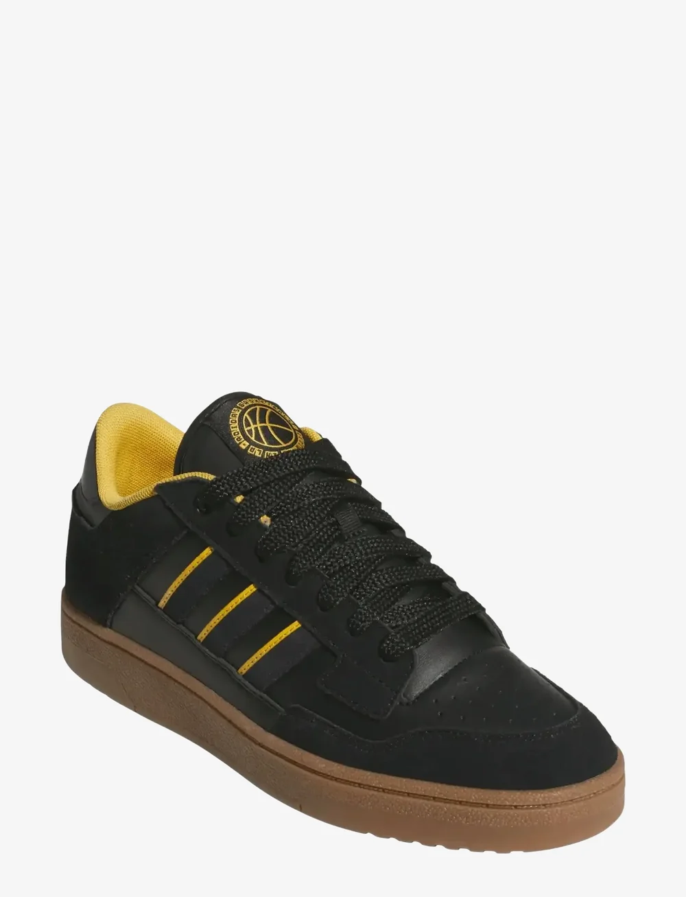 adidas Sportswear - RAPID COURT LOW - lave sneakers - cblack/aurbla/supcol - 0