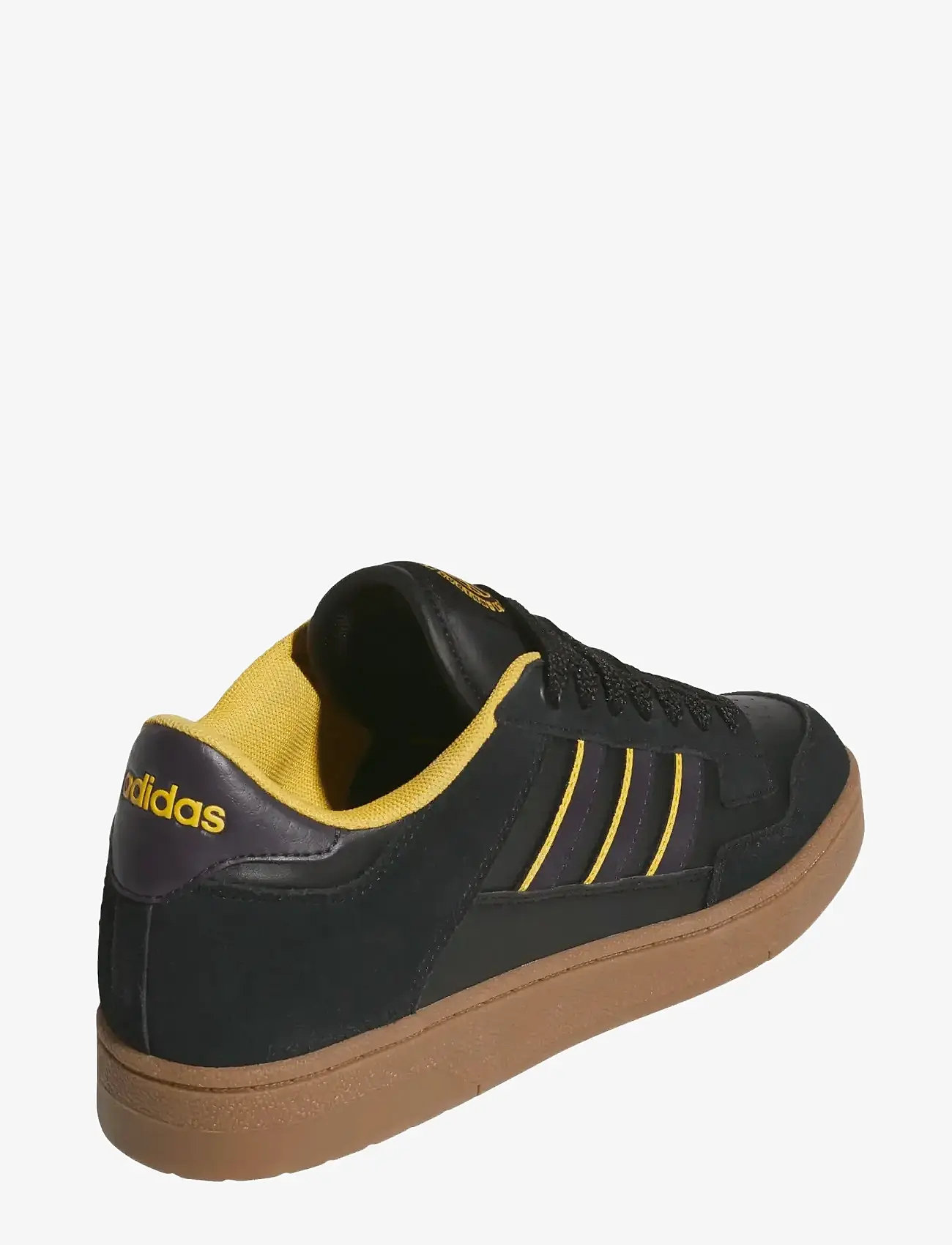 adidas Sportswear - RAPID COURT LOW - lave sneakers - cblack/aurbla/supcol - 3