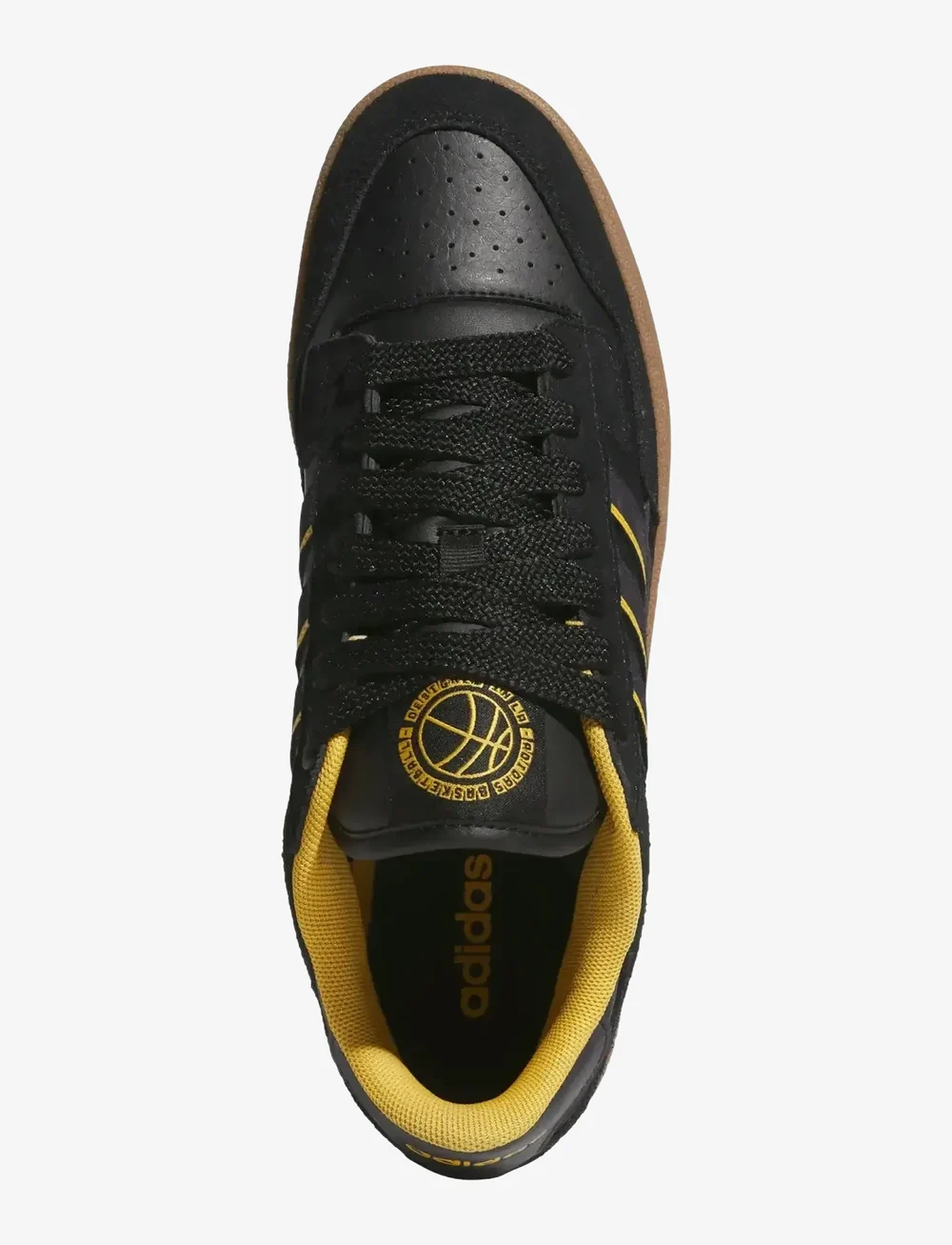 adidas Sportswear - RAPID COURT LOW - lave sneakers - cblack/aurbla/supcol - 4
