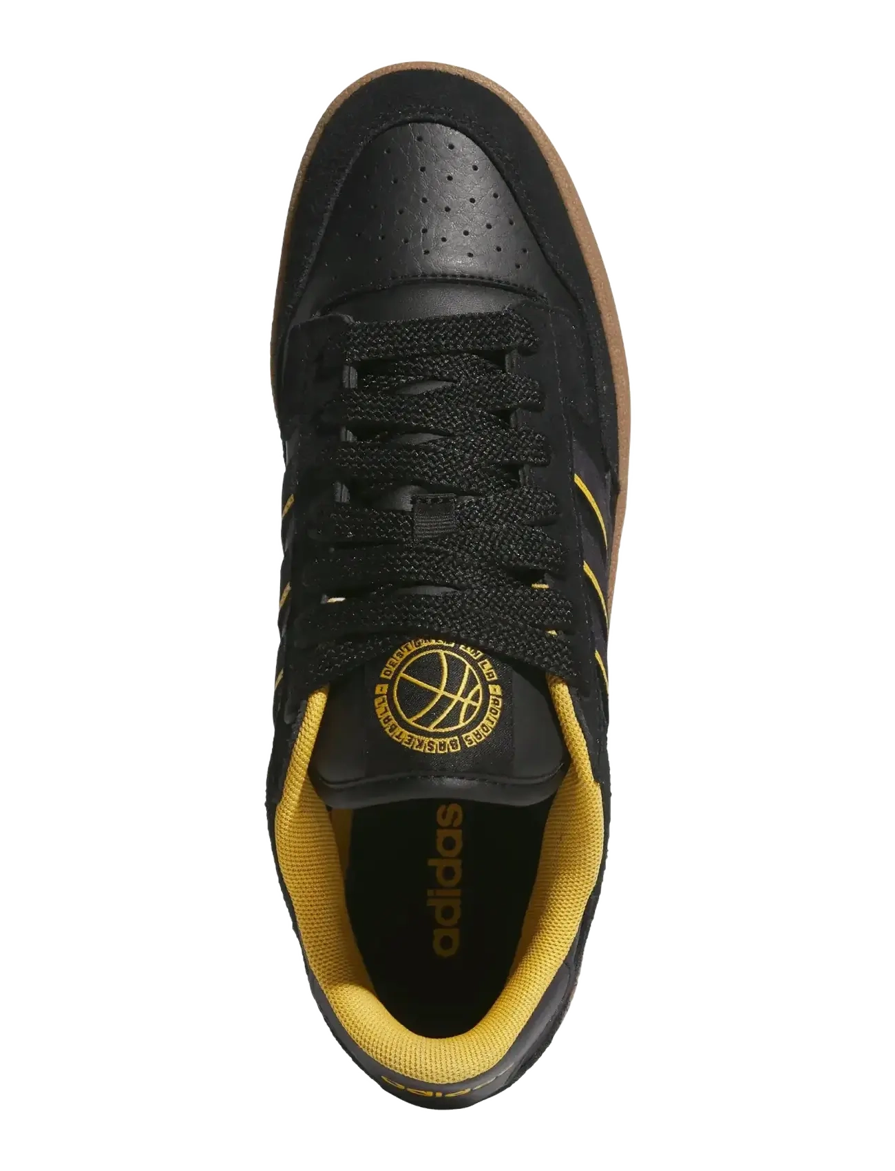 adidas Sportswear - RAPID COURT LOW - lave sneakers - cblack/aurbla/supcol - 4
