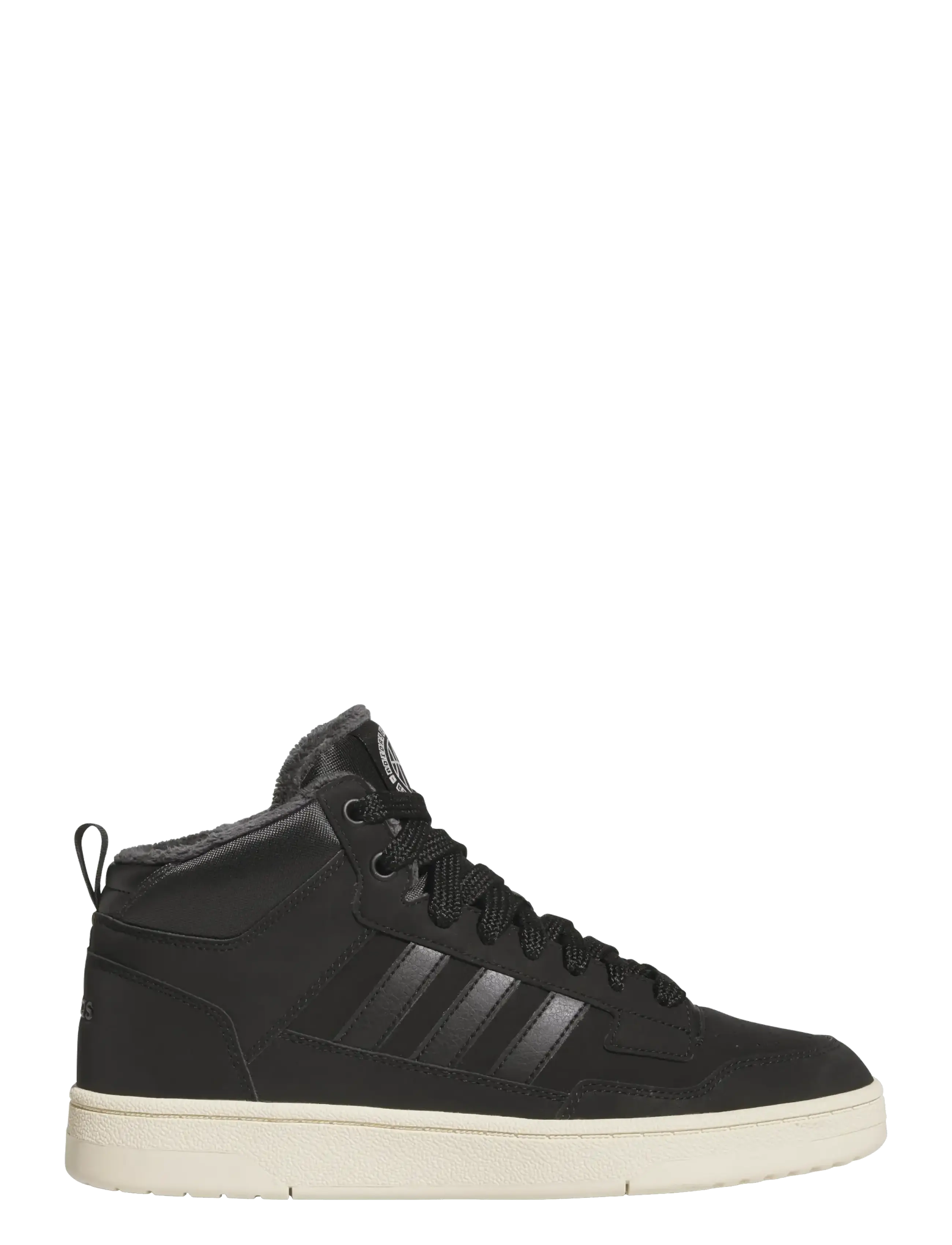 adidas Sportswear - RAPID COURT MID WINTERIZED - vinterstøvler - cblack/carbon/crewht - 1