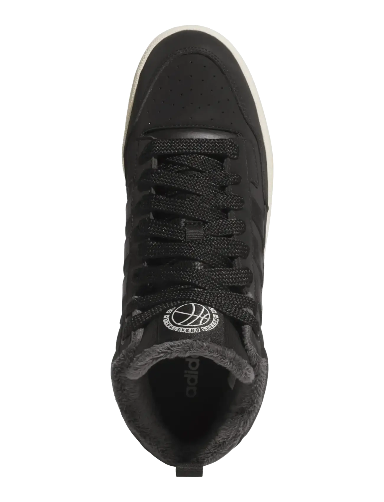 adidas Sportswear - RAPID COURT MID WINTERIZED - vinterstøvler - cblack/carbon/crewht - 4