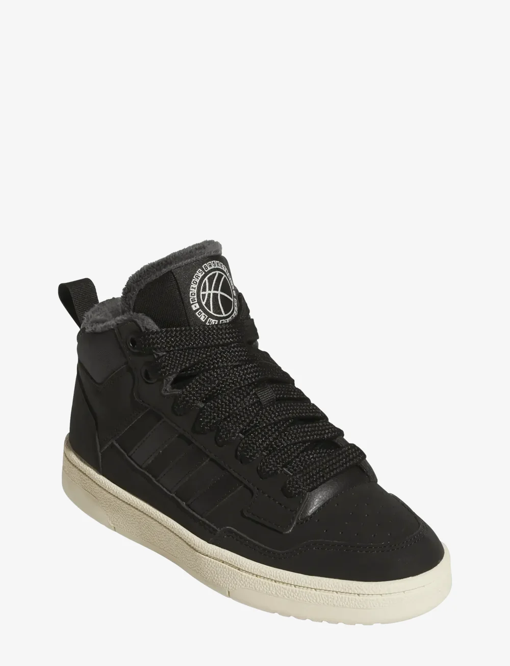 adidas Sportswear - RAPID COURT MID J WINTERIZED - hoher schnitt - cblack/carbon/crewht - 0
