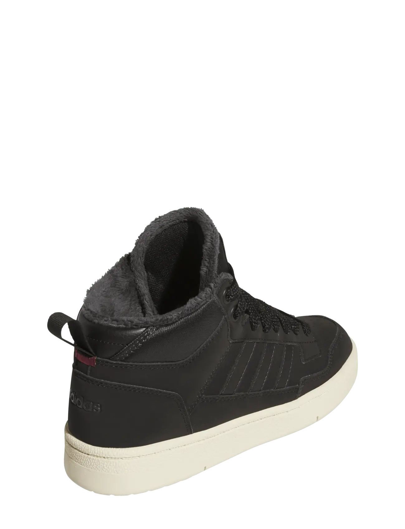 adidas Sportswear - RAPID COURT MID J WINTERIZED - high-top sneakers - cblack/carbon/crewht - 3