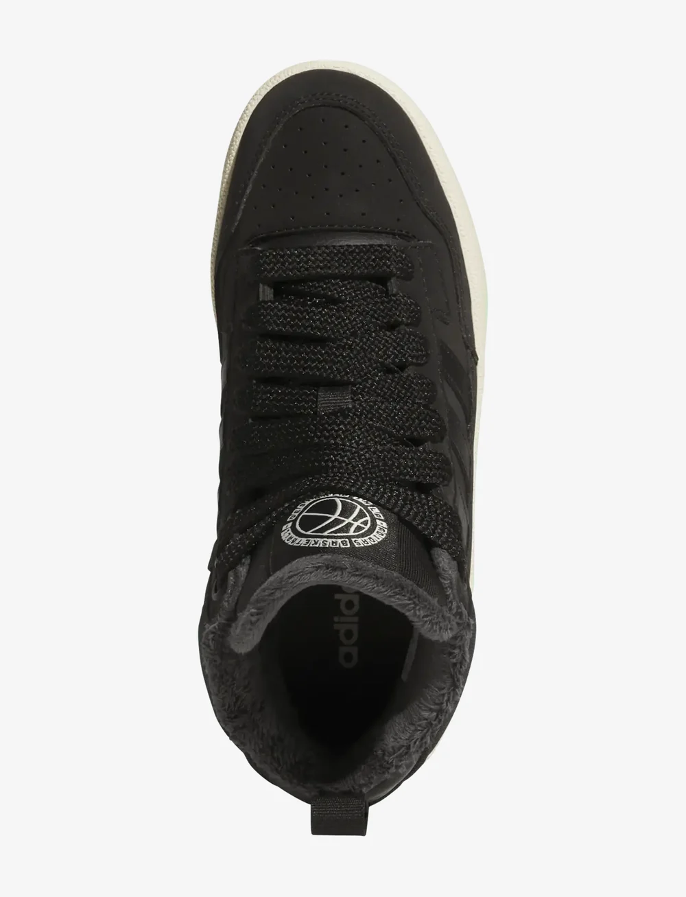 adidas Sportswear - RAPID COURT MID J WINTERIZED - hoher schnitt - cblack/carbon/crewht - 4