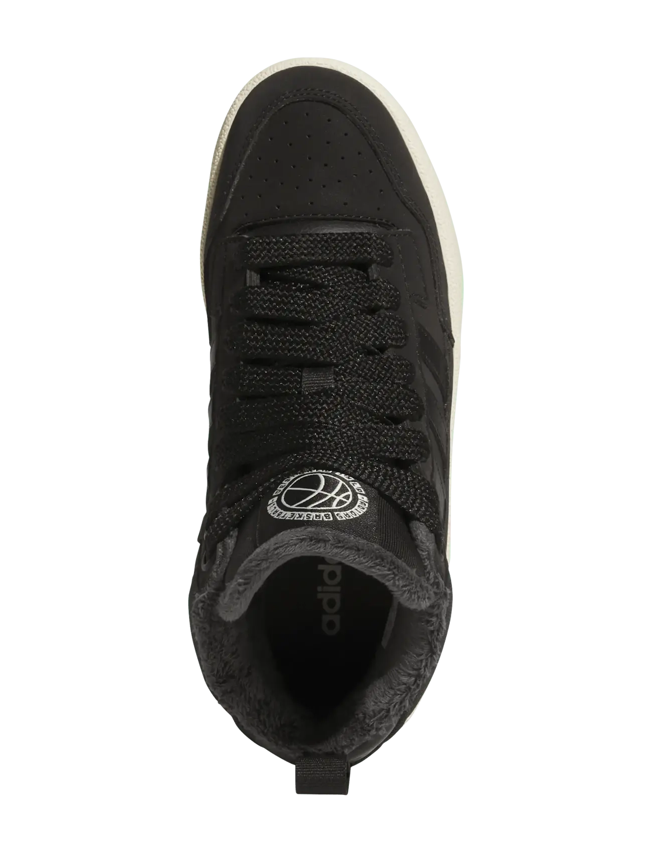 adidas Sportswear - RAPID COURT MID J WINTERIZED - high-top sneakers - cblack/carbon/crewht - 4