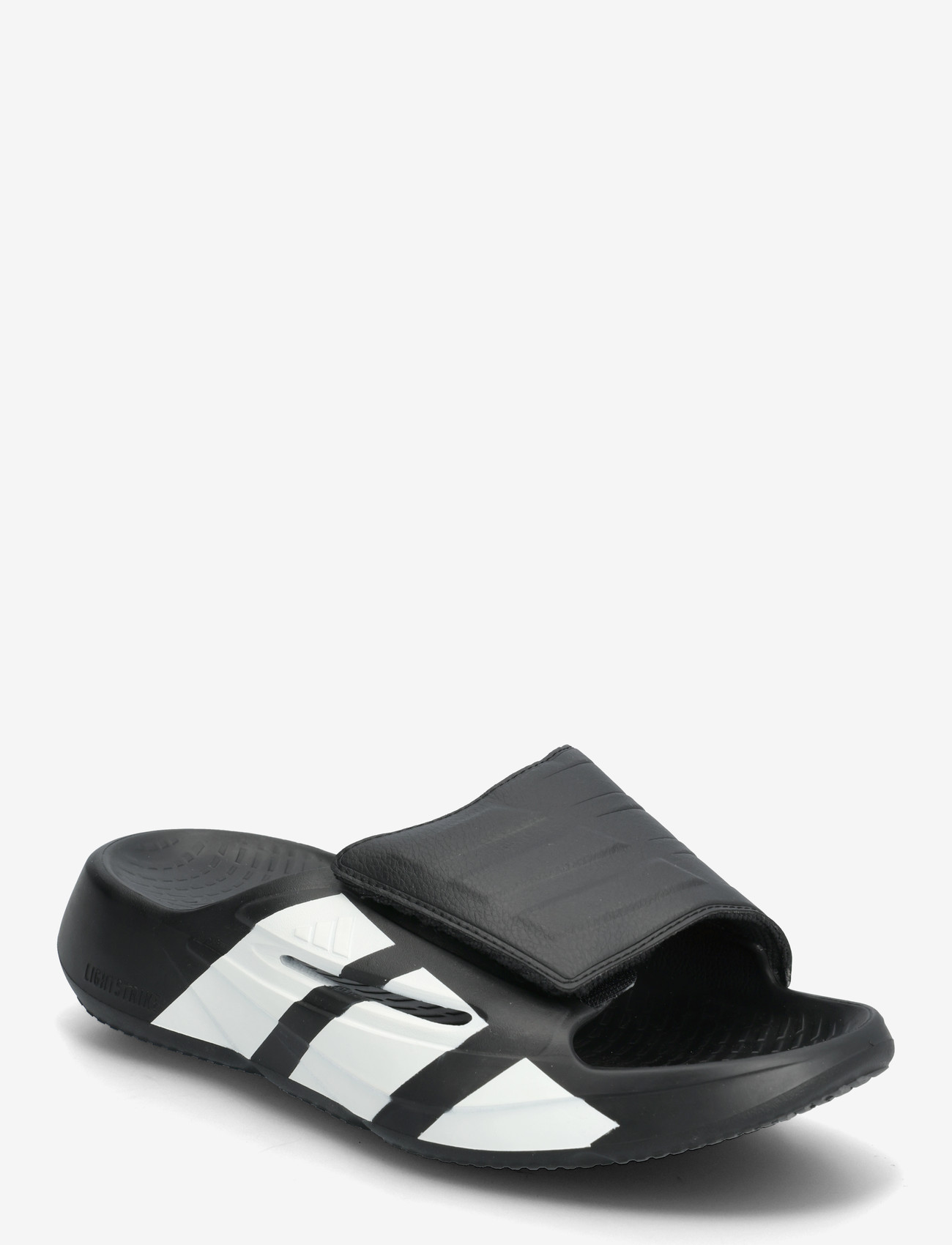 adidas Sportswear - LIGHTBLAZE SLIDE - damen - cblack/ftwwht/ftwwht - 0
