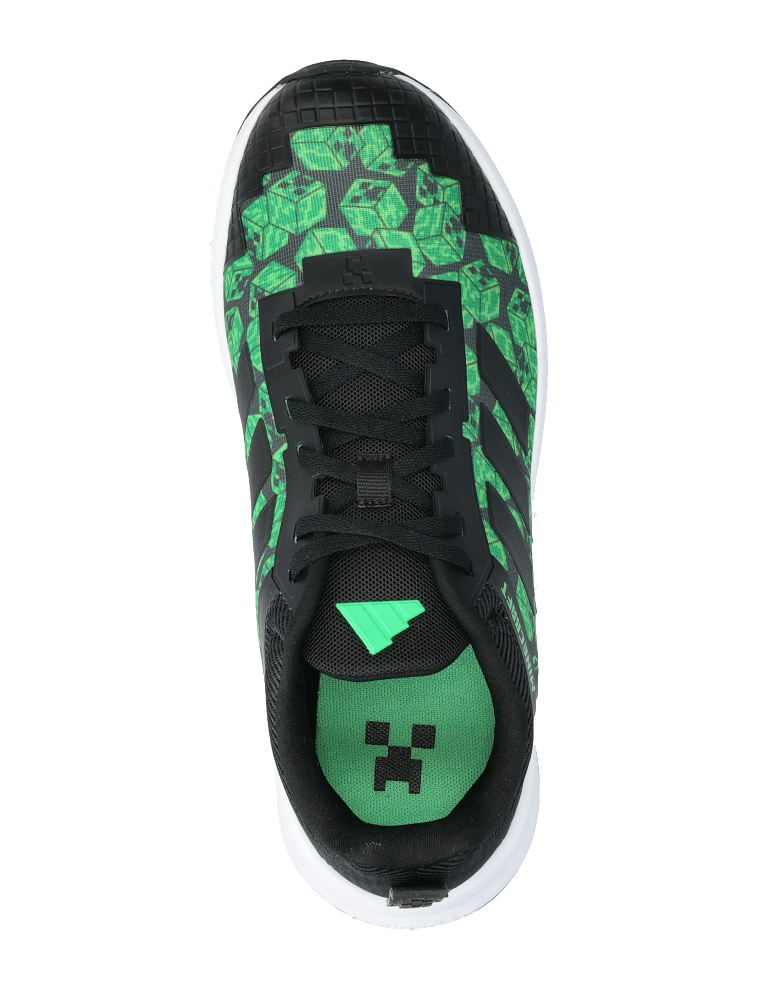 adidas Sportswear - MINECRAFT FORTARUN J - låga sneakers - cblack/cblack/ftwwht - 3