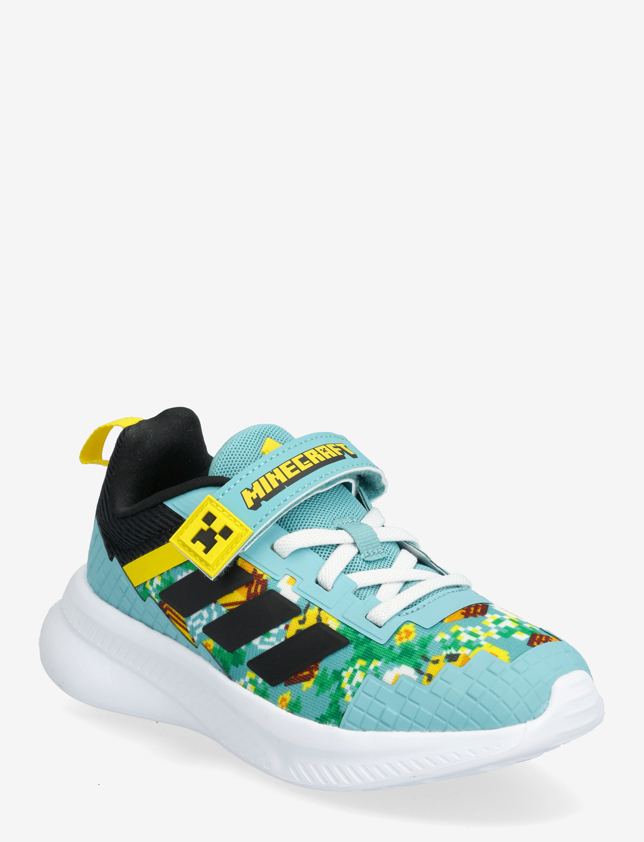 adidas Sportswear - MINECRAFT FORTARUN EL C - löparskor - minton/cblack/yellow - 0