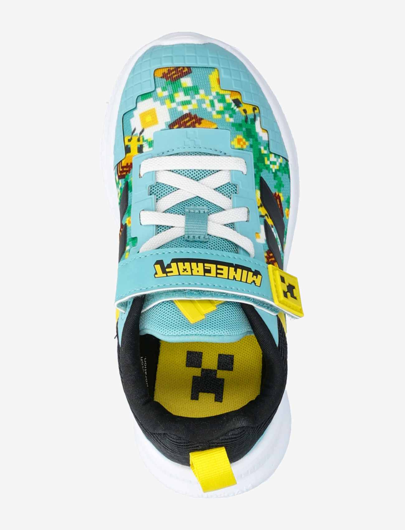 adidas Sportswear - MINECRAFT FORTARUN EL C - löparskor - minton/cblack/yellow - 3