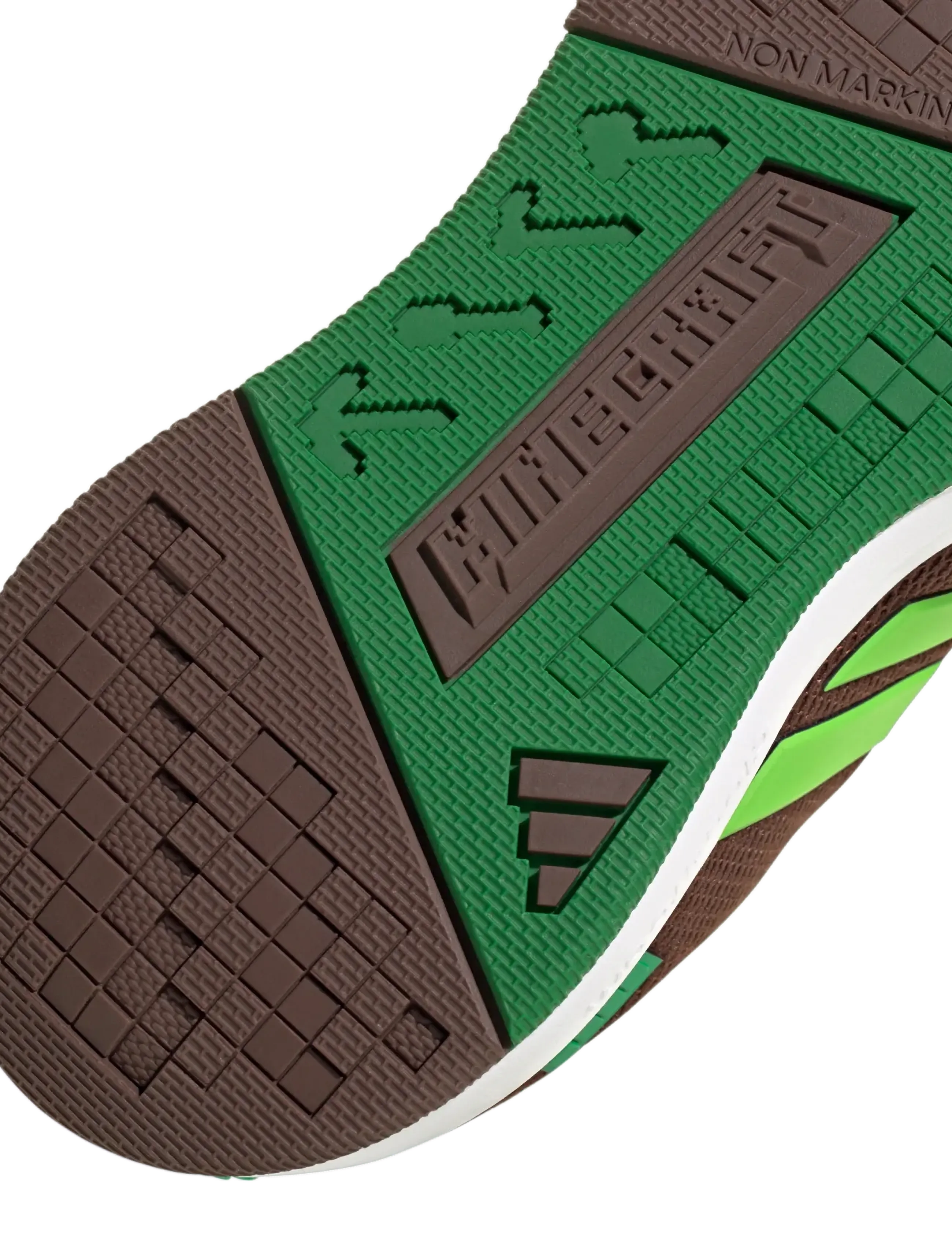 adidas Sportswear - MINECRAFT PRO J - laisvalaikio batai žemu aulu - auburn/sesogr/ftwwht - 5