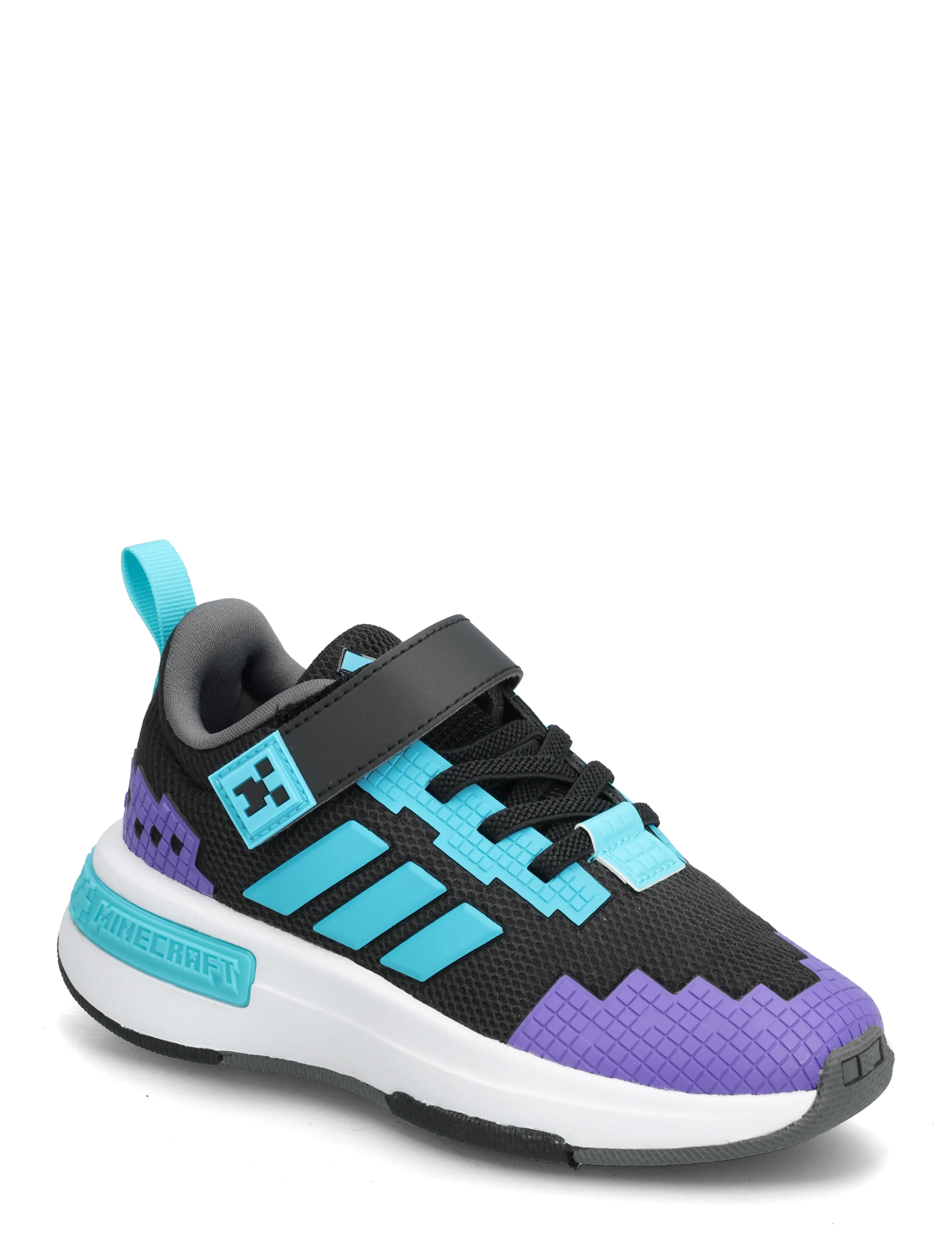 adidas Sportswear MINECRAFT PRO EL C - Sneakers - CBLACK/LUCCYA/FTWWHT / multi