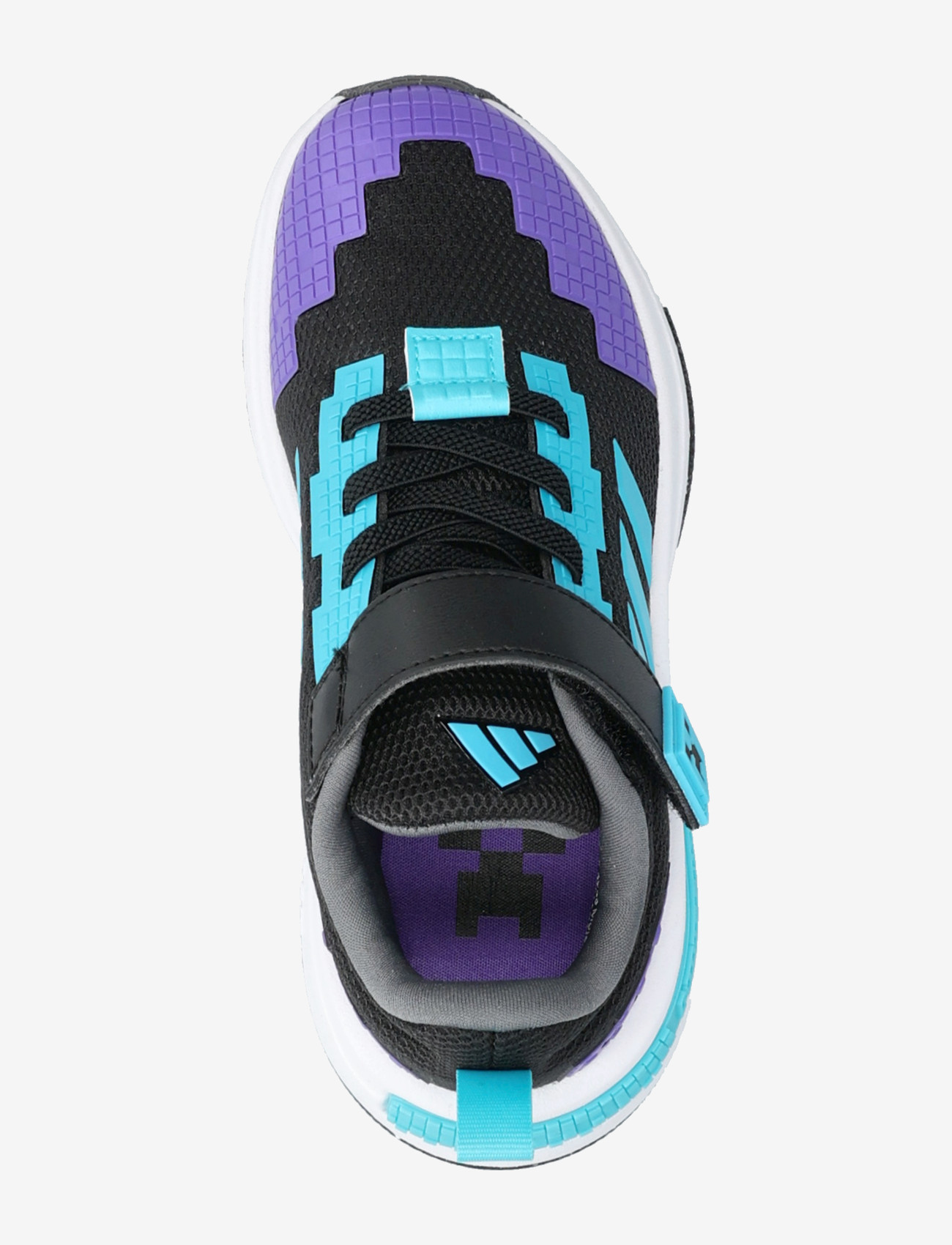 adidas Sportswear - MINECRAFT PRO EL C - lave sneakers - cblack/luccya/ftwwht - 3