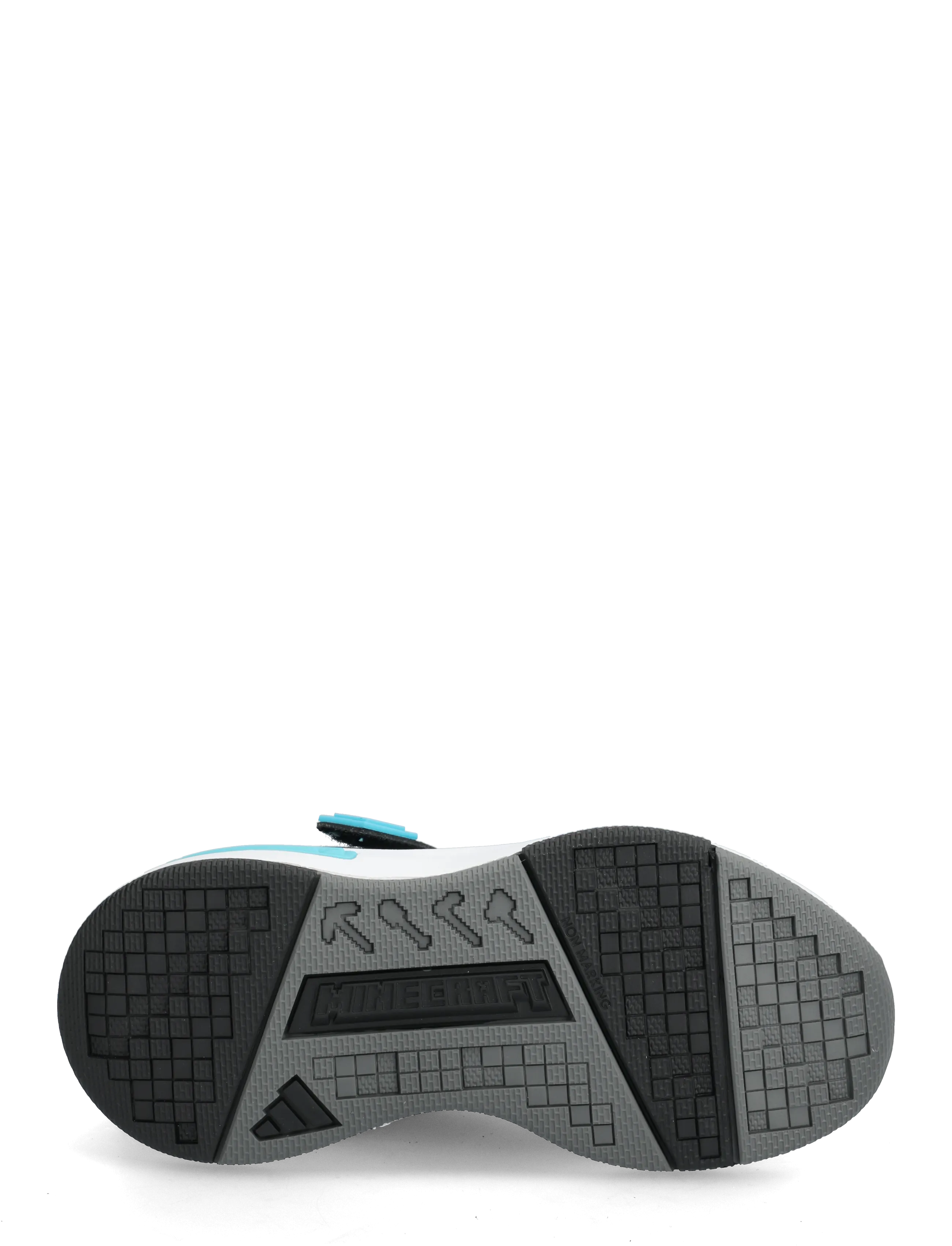 adidas Sportswear - MINECRAFT PRO EL C - låga sneakers - cblack/luccya/ftwwht - 4