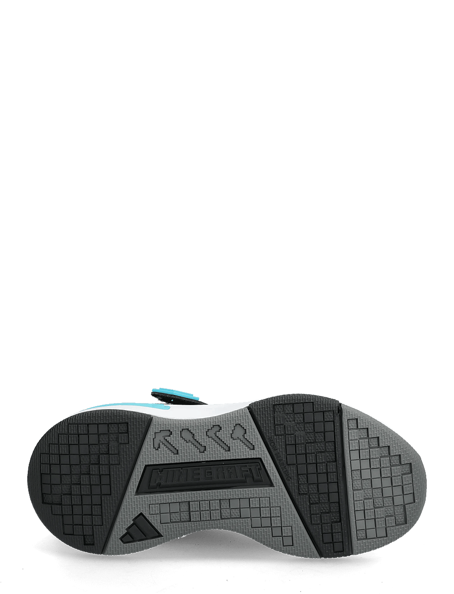 adidas Sportswear - MINECRAFT PRO EL C - låga sneakers - cblack/luccya/ftwwht - 4