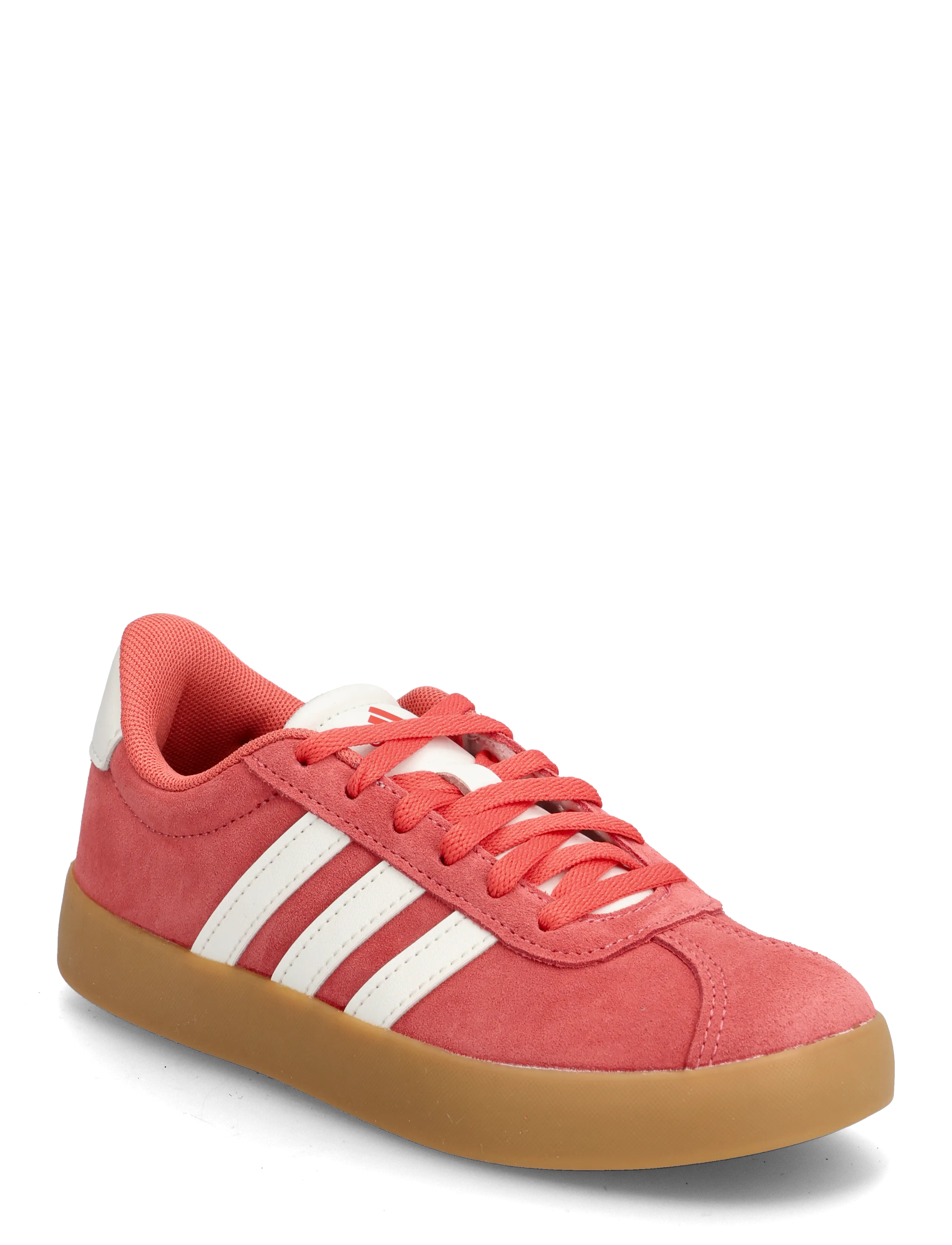 adidas Sportswear VL COURT 3.0 K - Sko - PRELSC/CWHITE/BRIRED / red