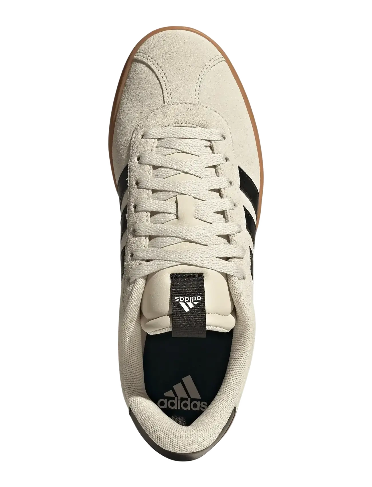 adidas Sportswear - VL COURT 3.0 - låga sneakers - alumin/cblack/goldmt - 4