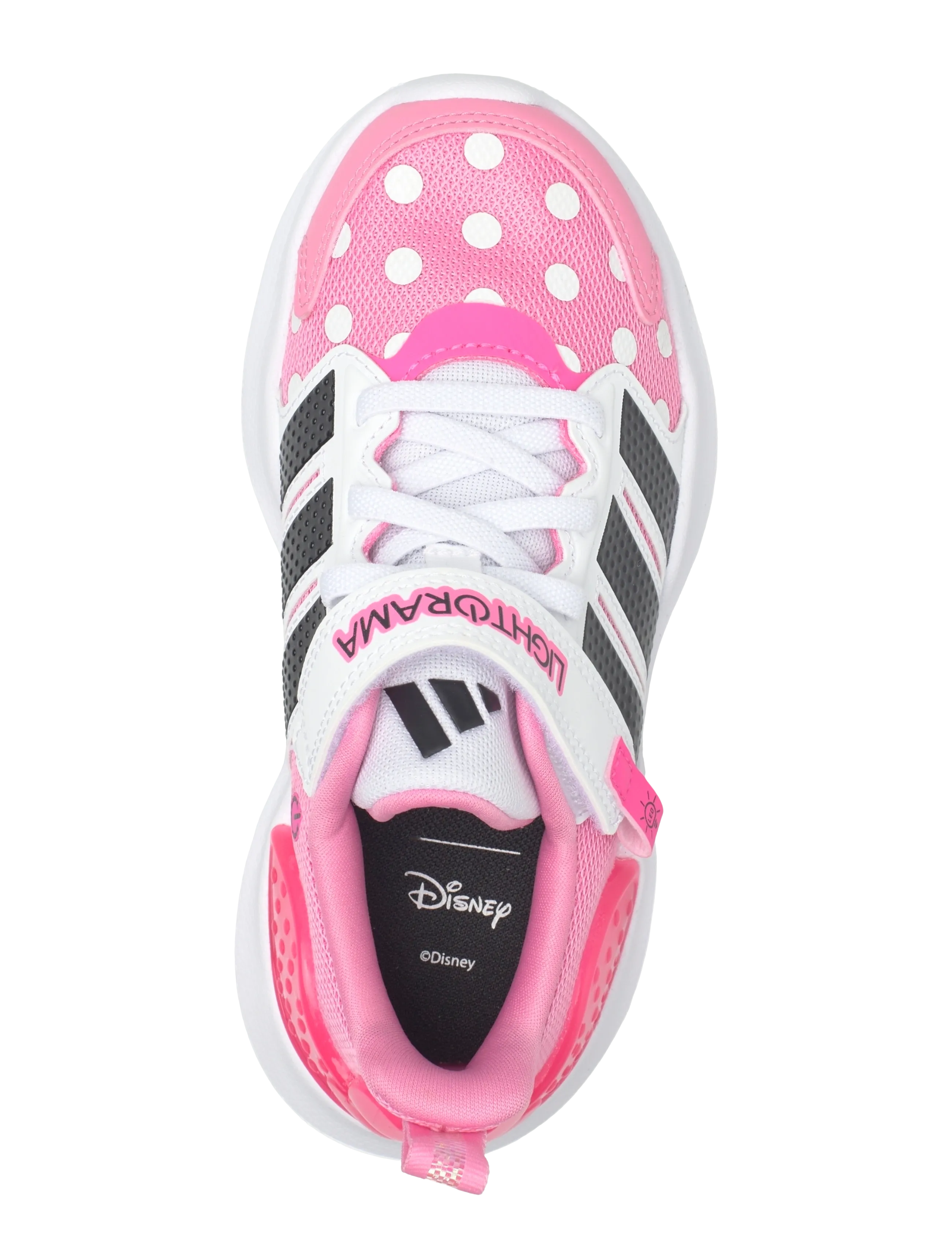 adidas Sportswear - LIGHTORAMA RNR MINNIE EL C - laag sneakers - blipnk/cblack/lucpnk - 3