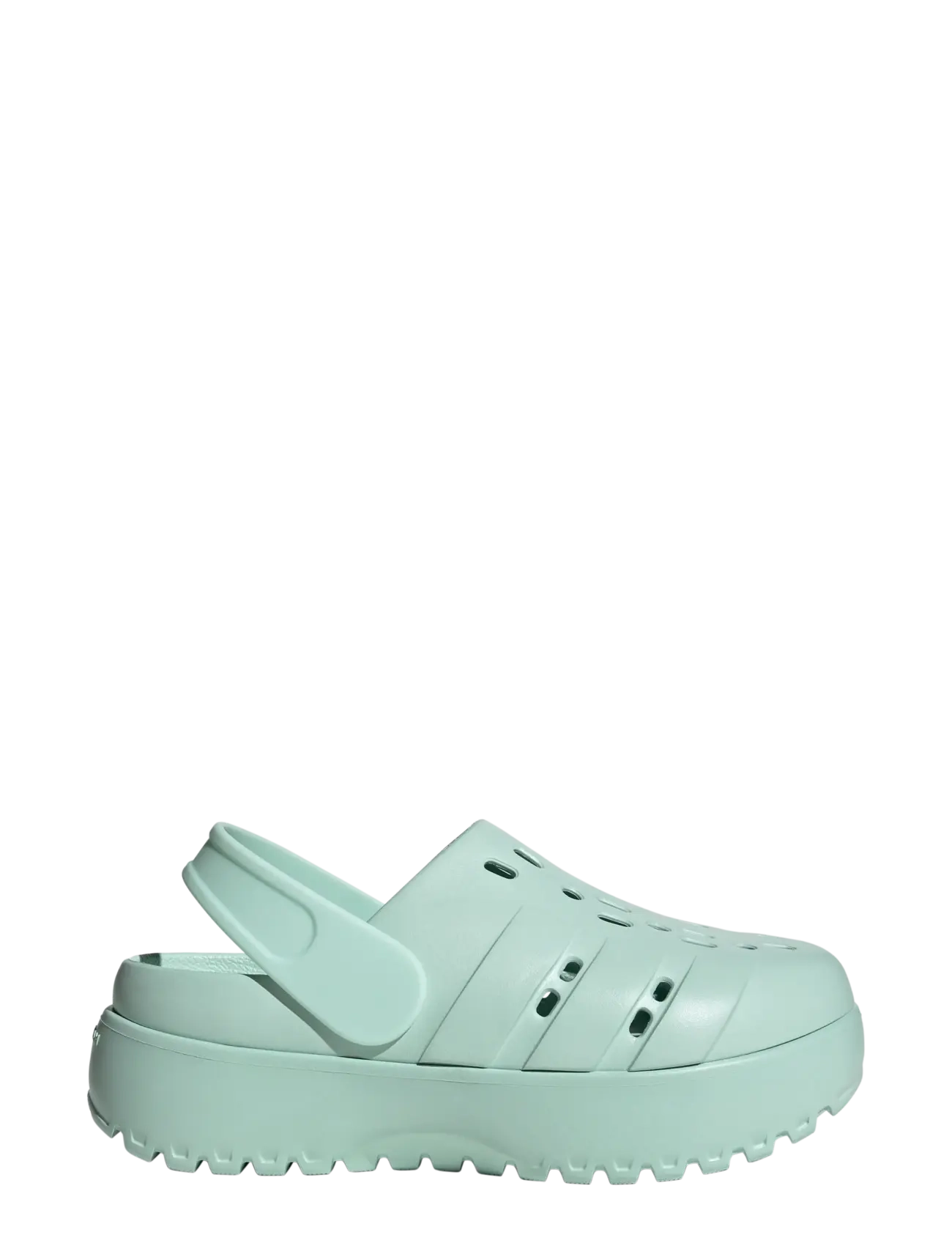 adidas Sportswear - ADILETTE CLOG PLATFORM - casual sandaler - halmin/halmin/halmin - 1