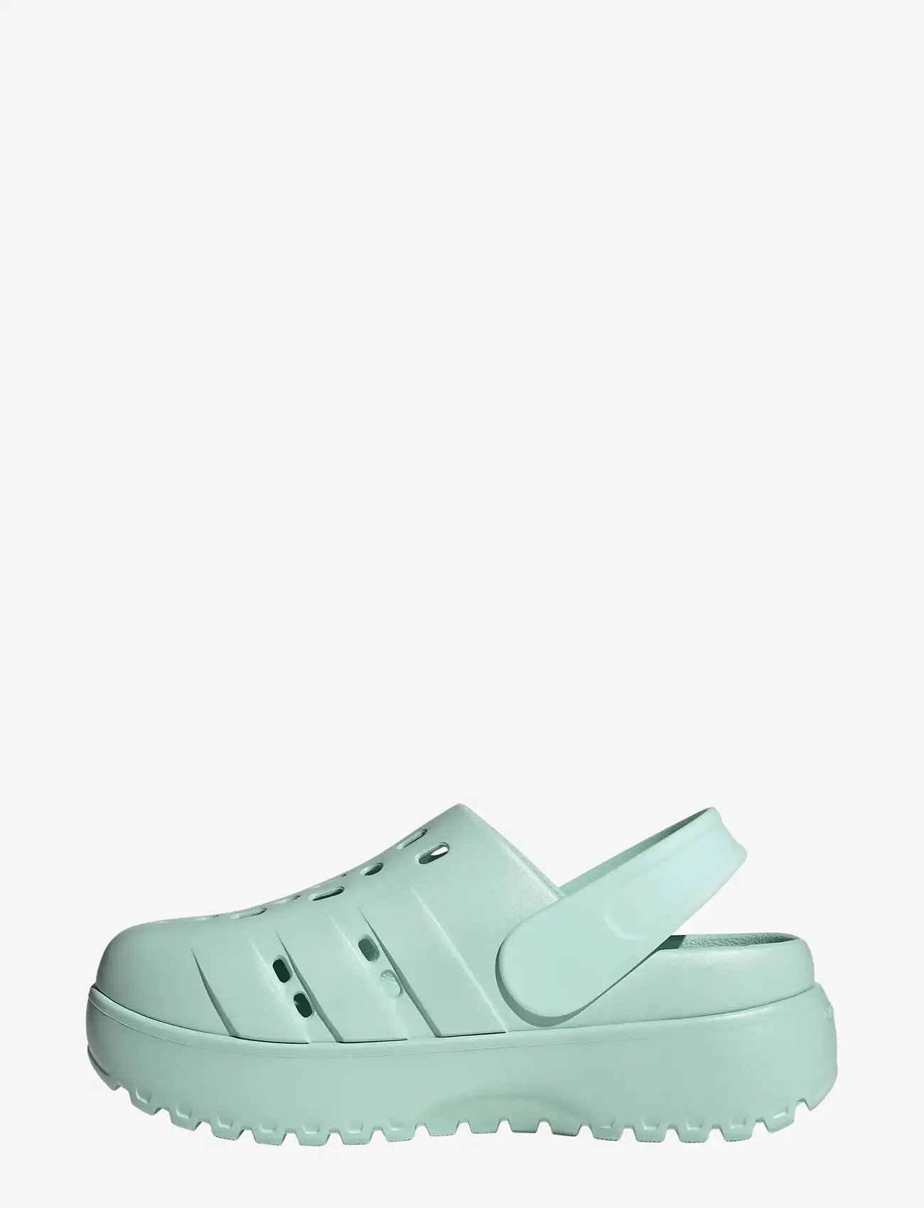 adidas Sportswear - ADILETTE CLOG PLATFORM - sandaler & tøfler - halmin/halmin/halmin - 2