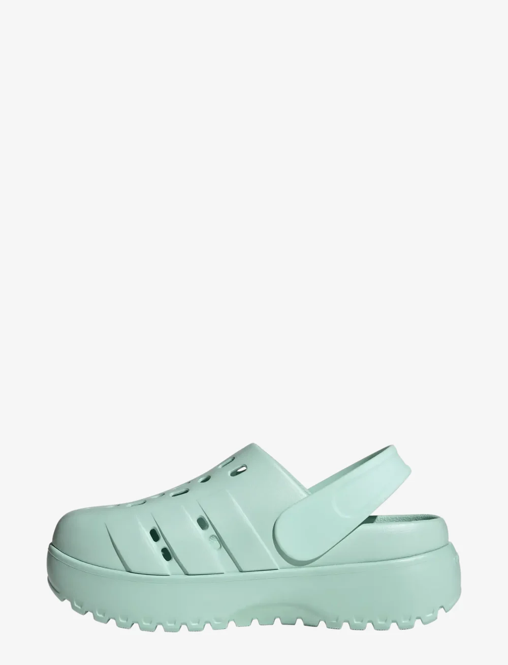 adidas Sportswear - ADILETTE CLOG PLATFORM - sandaler & tøfler - halmin/halmin/halmin - 2