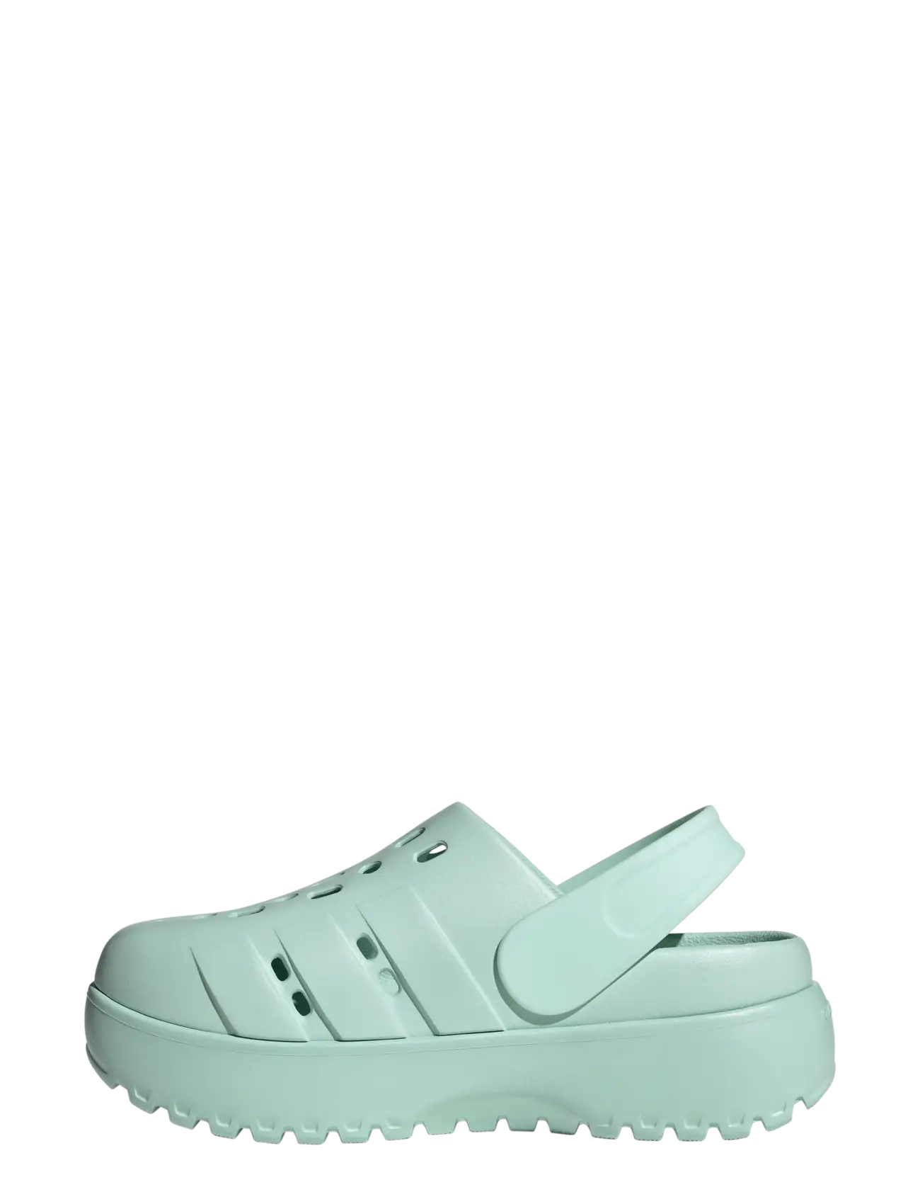 adidas Sportswear - ADILETTE CLOG PLATFORM - casual sandaler - halmin/halmin/halmin - 2