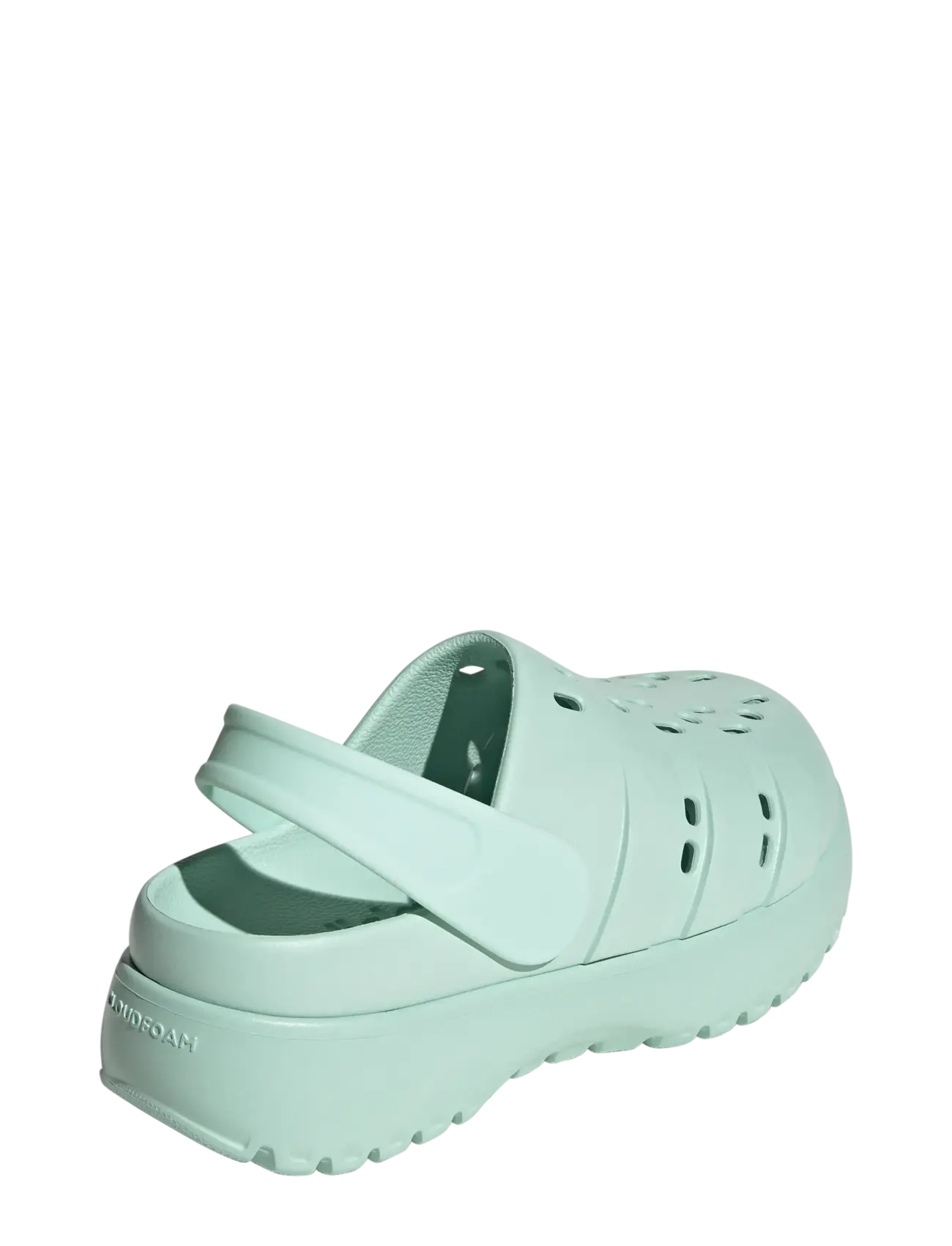 adidas Sportswear - ADILETTE CLOG PLATFORM - casual sandaler - halmin/halmin/halmin - 3