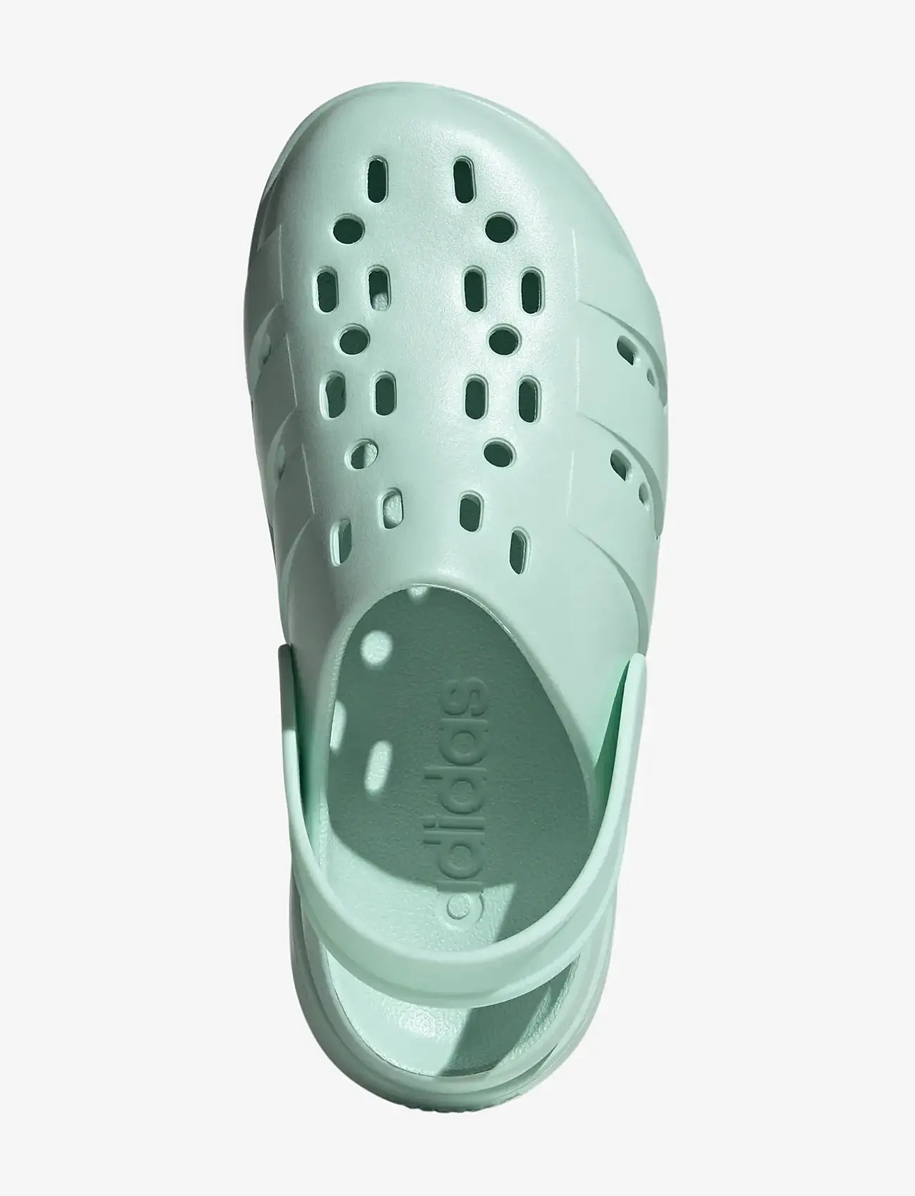 adidas Sportswear - ADILETTE CLOG PLATFORM - sandaler & tøfler - halmin/halmin/halmin - 4