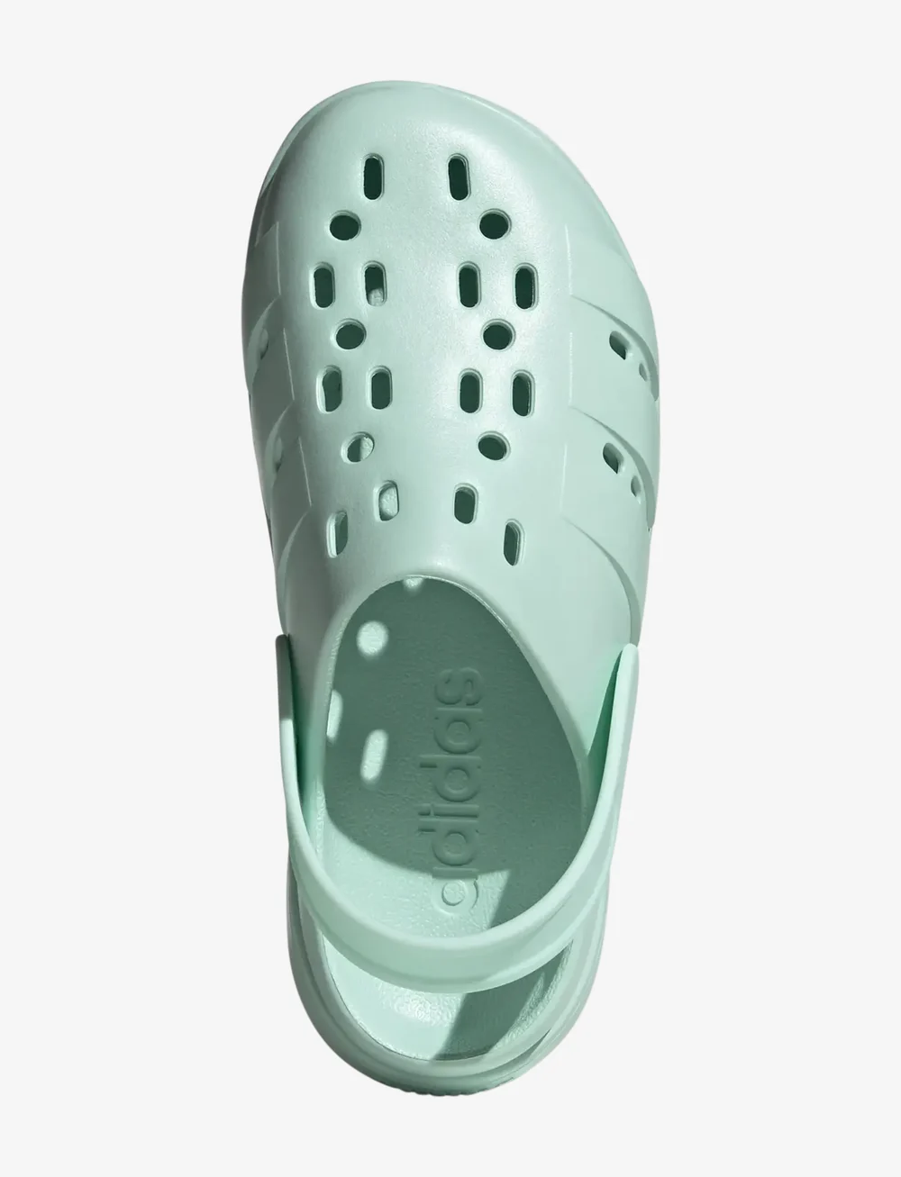 adidas Sportswear - ADILETTE CLOG PLATFORM - sandaler & tøfler - halmin/halmin/halmin - 4