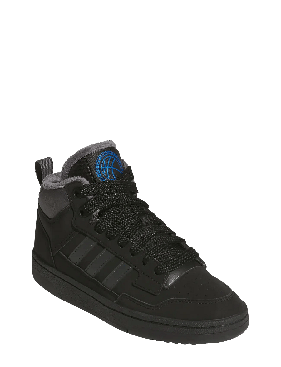 adidas Sportswear - RAPID COURT MID J WINTERIZED - höga sneakers - cblack/gresix/broyal - 0