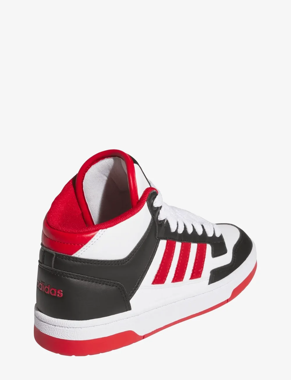 adidas Sportswear - RAPID COURT MID J - høje sneakers - cblack/tepore/ftwwht - 3