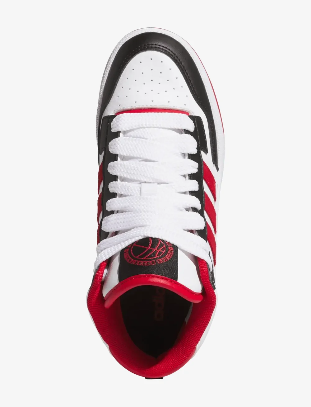 adidas Sportswear - RAPID COURT MID J - høje sneakers - cblack/tepore/ftwwht - 4