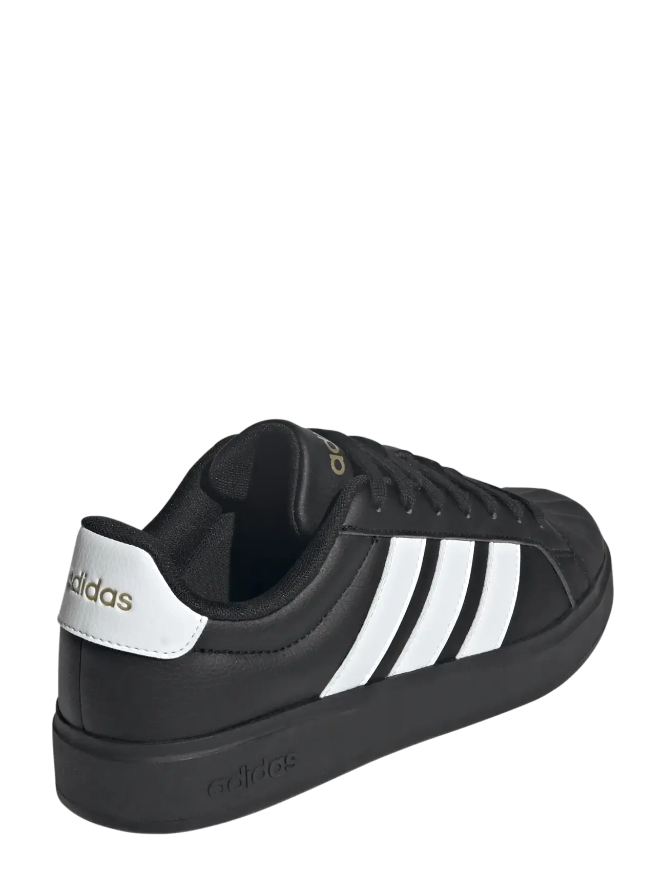 adidas Sportswear - STREETTALK - tennised - cblack/ftwwht/goldmt - 3