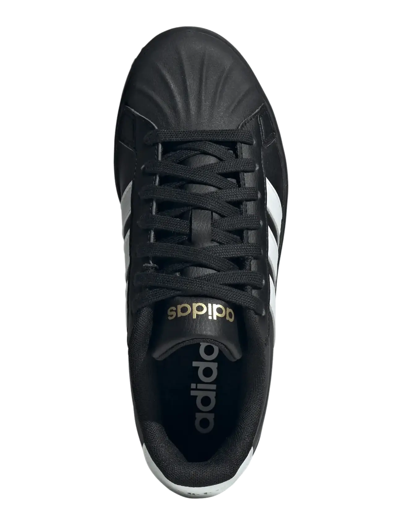 adidas Sportswear - STREETTALK - tennised - cblack/ftwwht/goldmt - 4