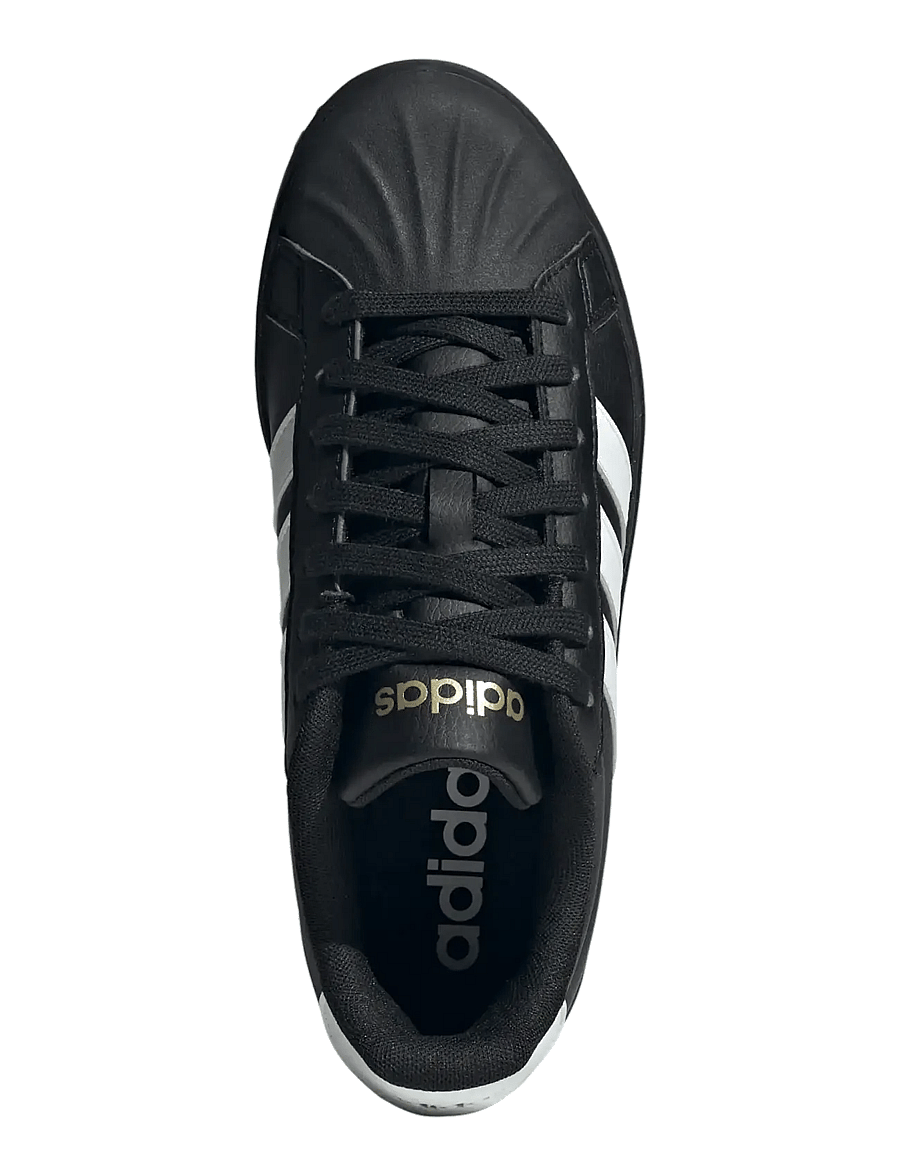 adidas Sportswear - STREETTALK - låga sneakers - cblack/ftwwht/goldmt - 4