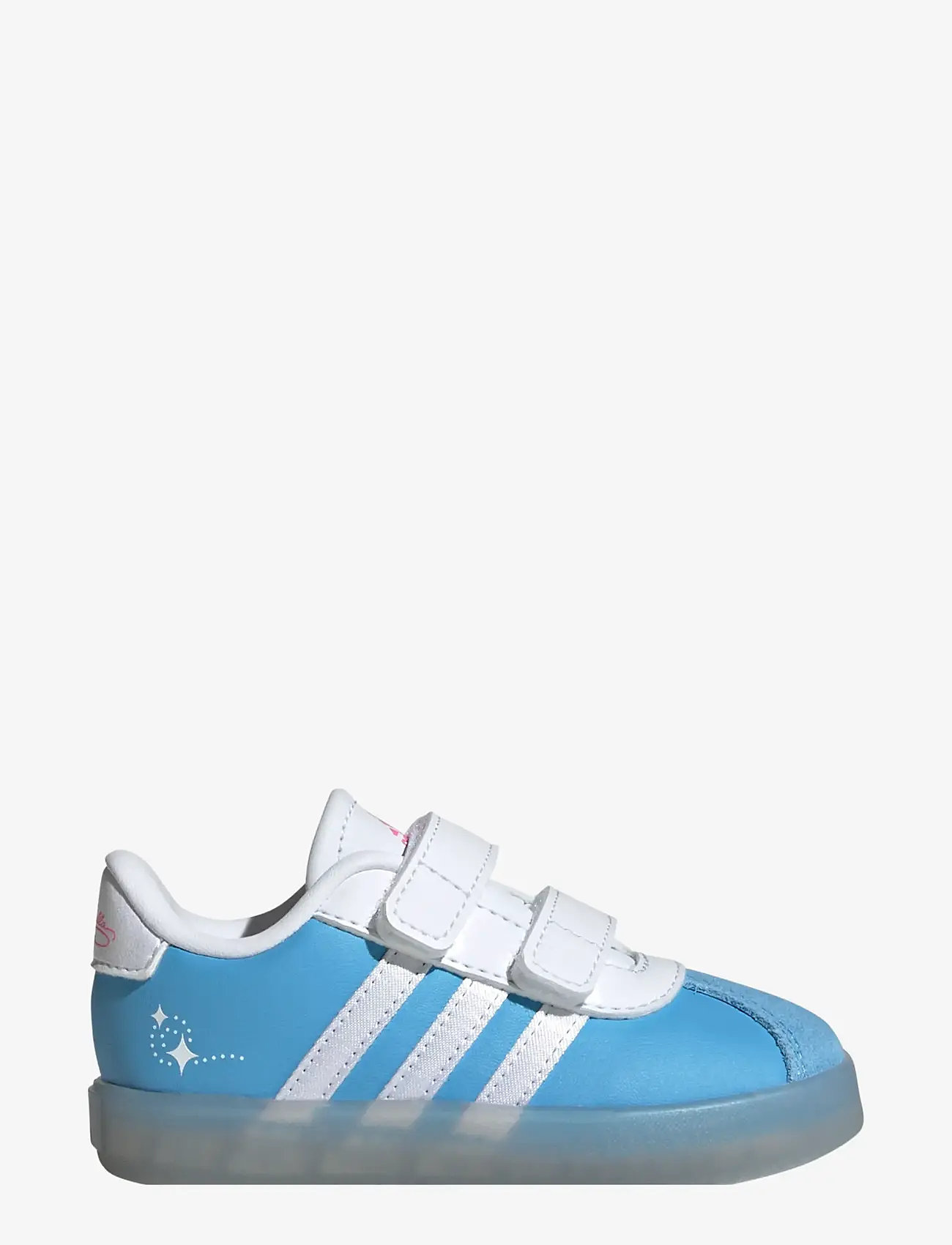 adidas Sportswear - VL COURT 3.0 CINDERELLA CF I - lave sneakers - seblbu/ftwwht/lucpnk - 1