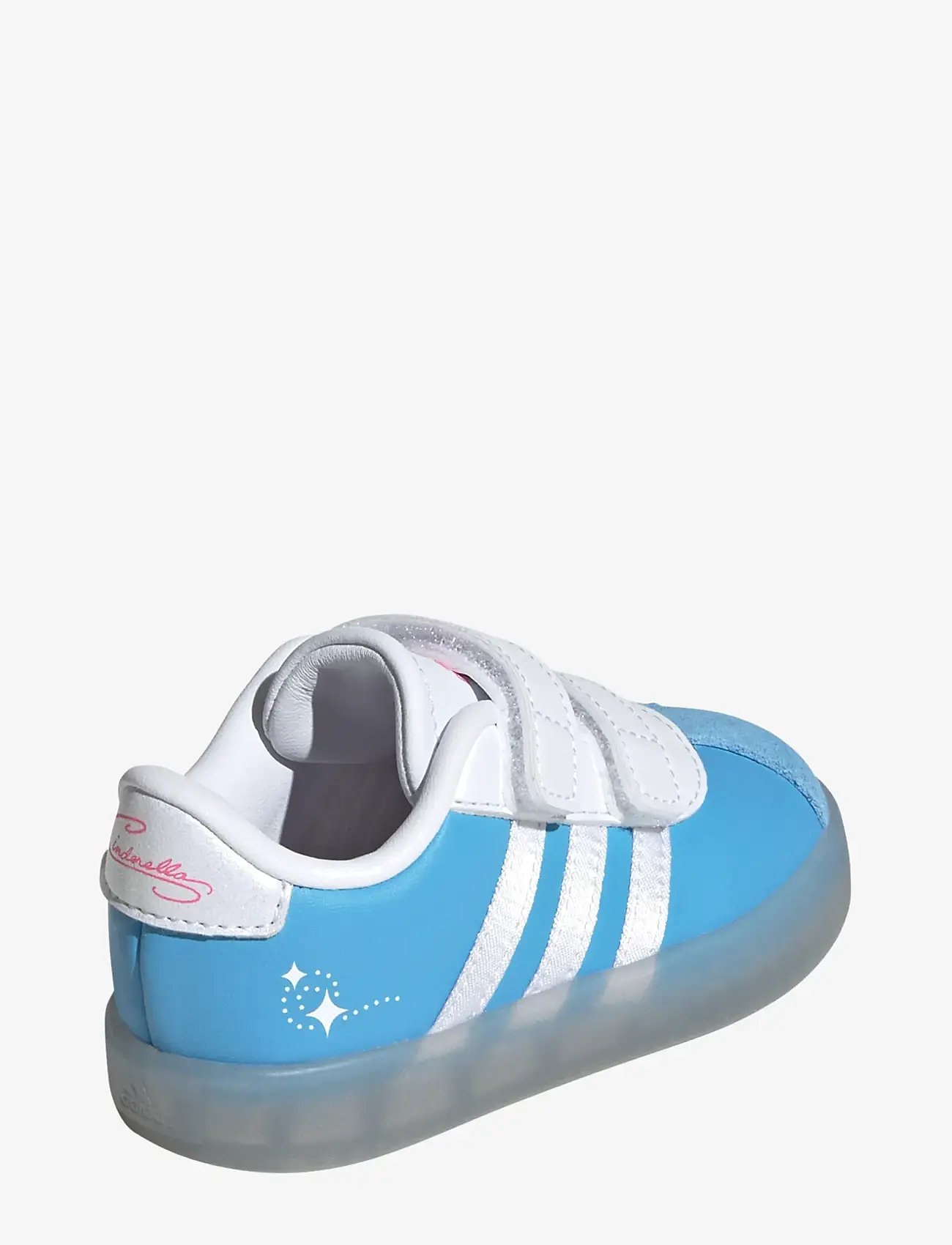adidas Sportswear - VL COURT 3.0 CINDERELLA CF I - lave sneakers - seblbu/ftwwht/lucpnk - 3