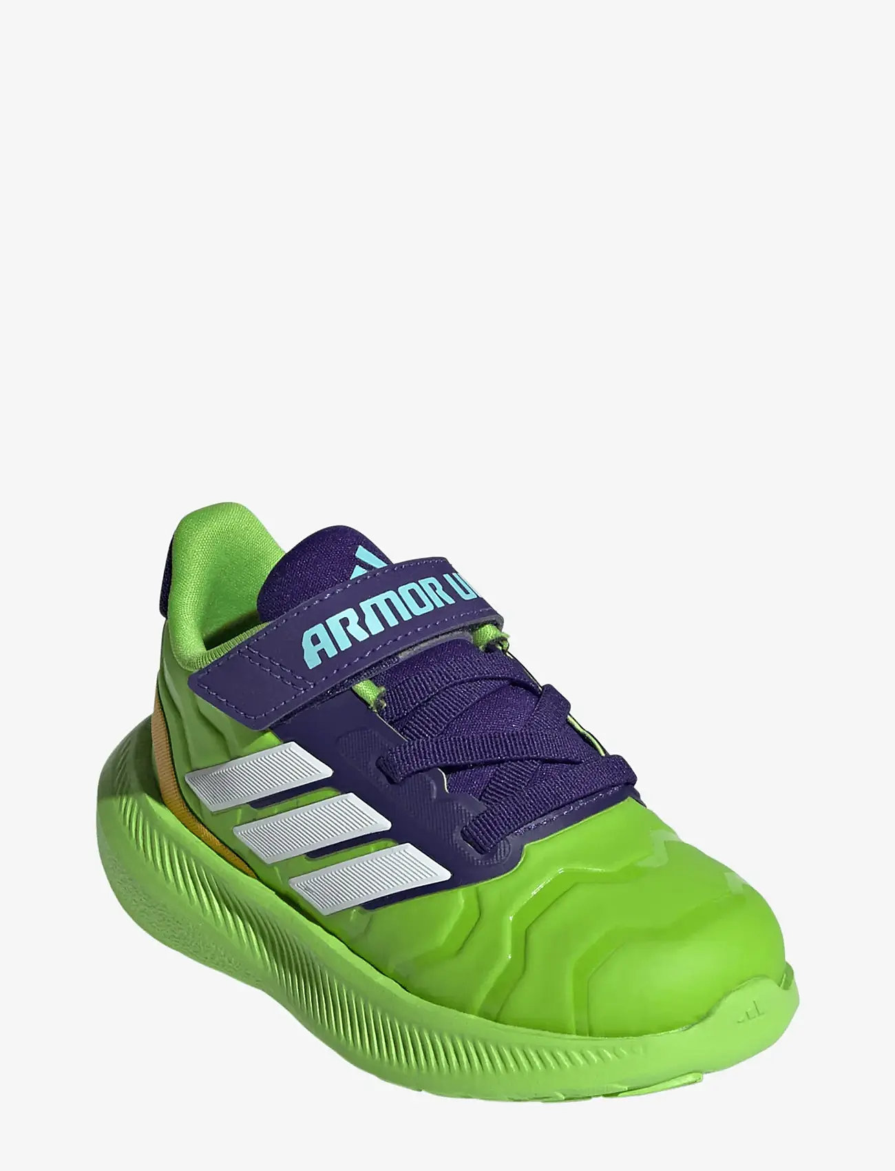adidas Sportswear - RUNFALCON 5 IRON HULK EL I - niedriger schnitt - sesogr/ftwwht/cpurpl - 0