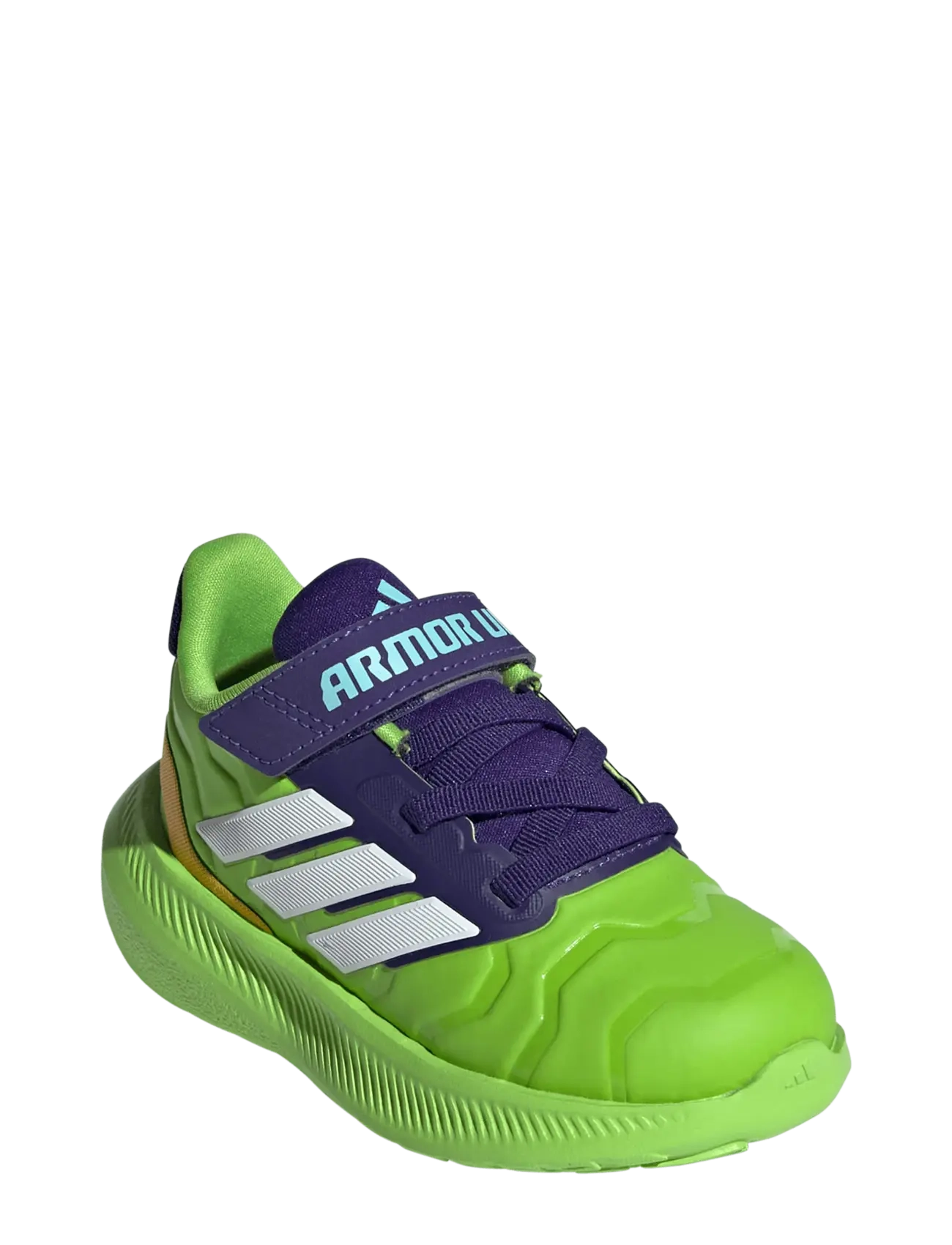 adidas Sportswear RUNFALCON 5 IRON HULK EL I - App deal - SESOGR/FTWWHT/CPURPL / green