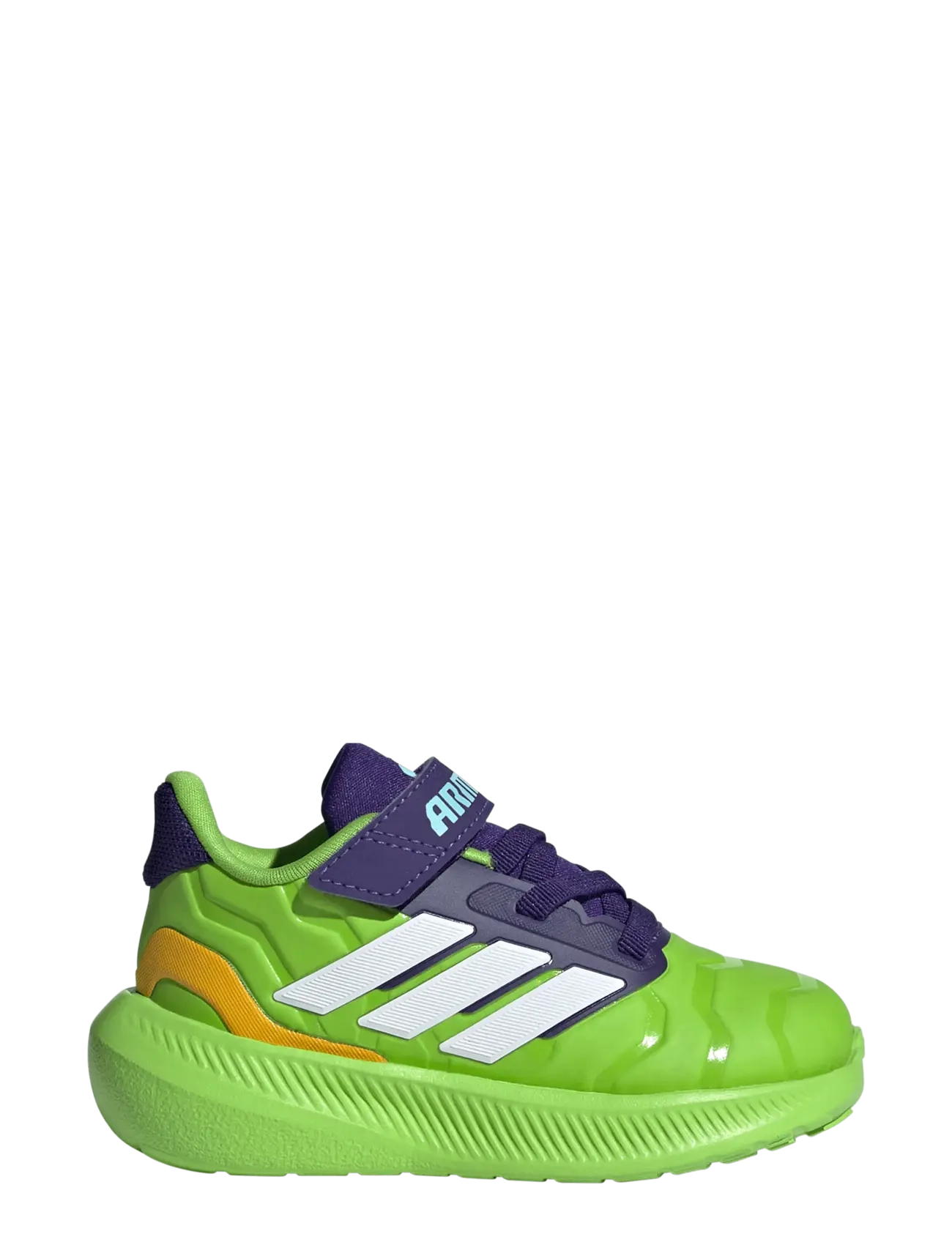 adidas Sportswear - RUNFALCON 5 IRON HULK EL I - kõrge säärega tossud - sesogr/ftwwht/cpurpl - 1